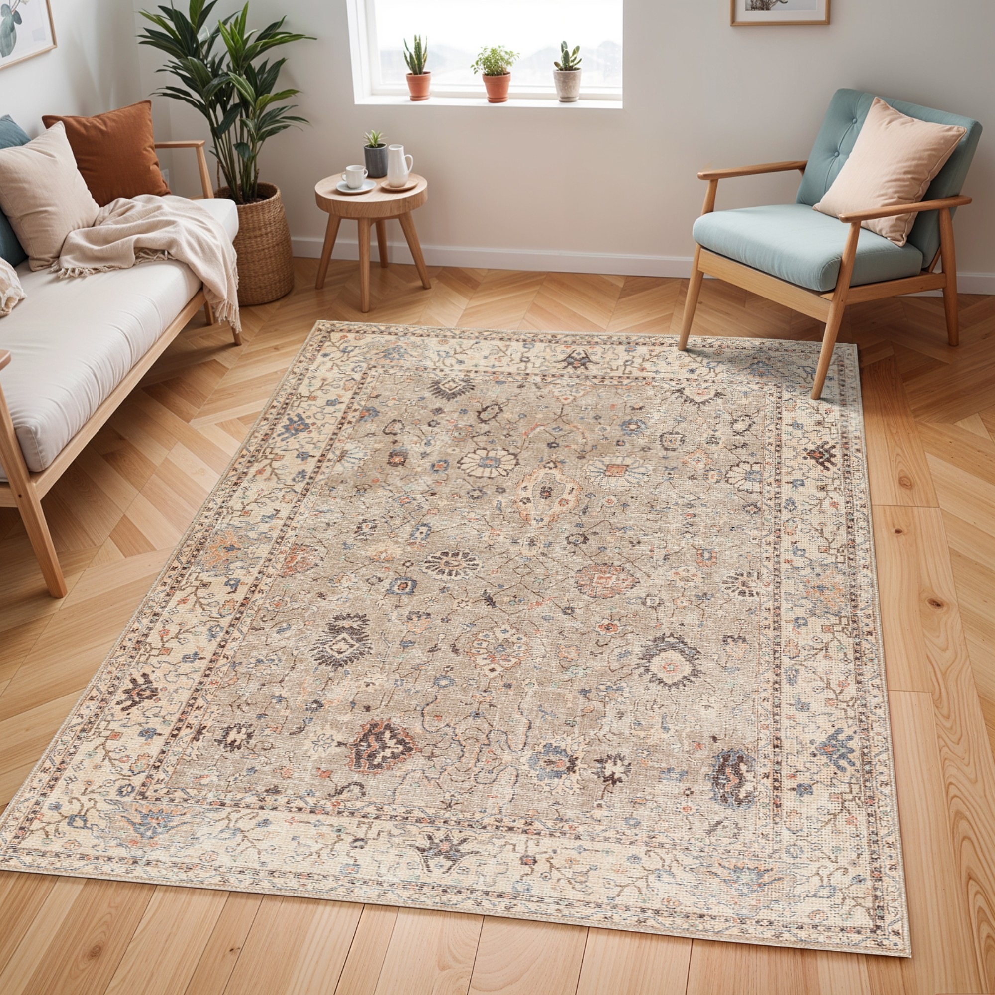 Livabliss Teppich "Davina" rechteckig 7,87 mm Höhe Exklusiver Designer-Teppich
