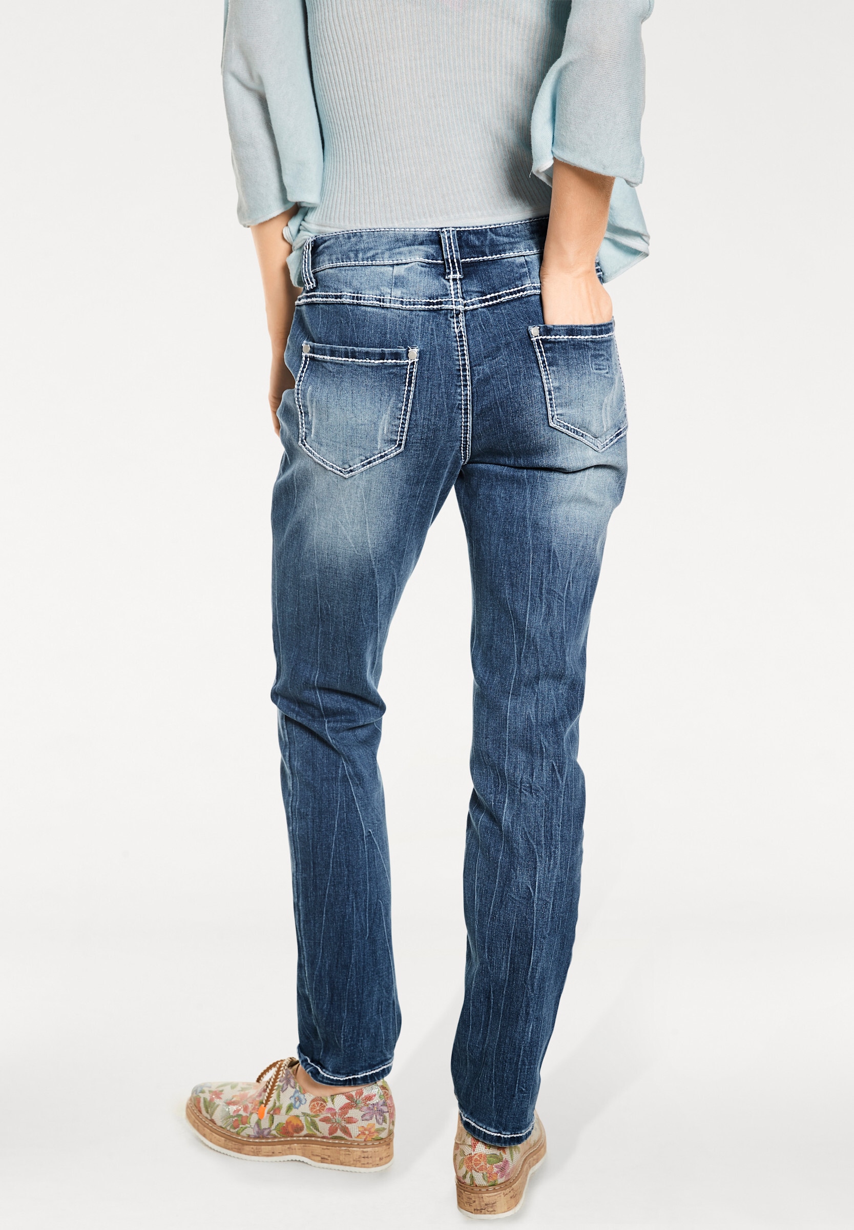 heine Boyfriend-Jeans »Boyfriend Jeans Boyfriend-Jeans in 5-Pocket-Style«