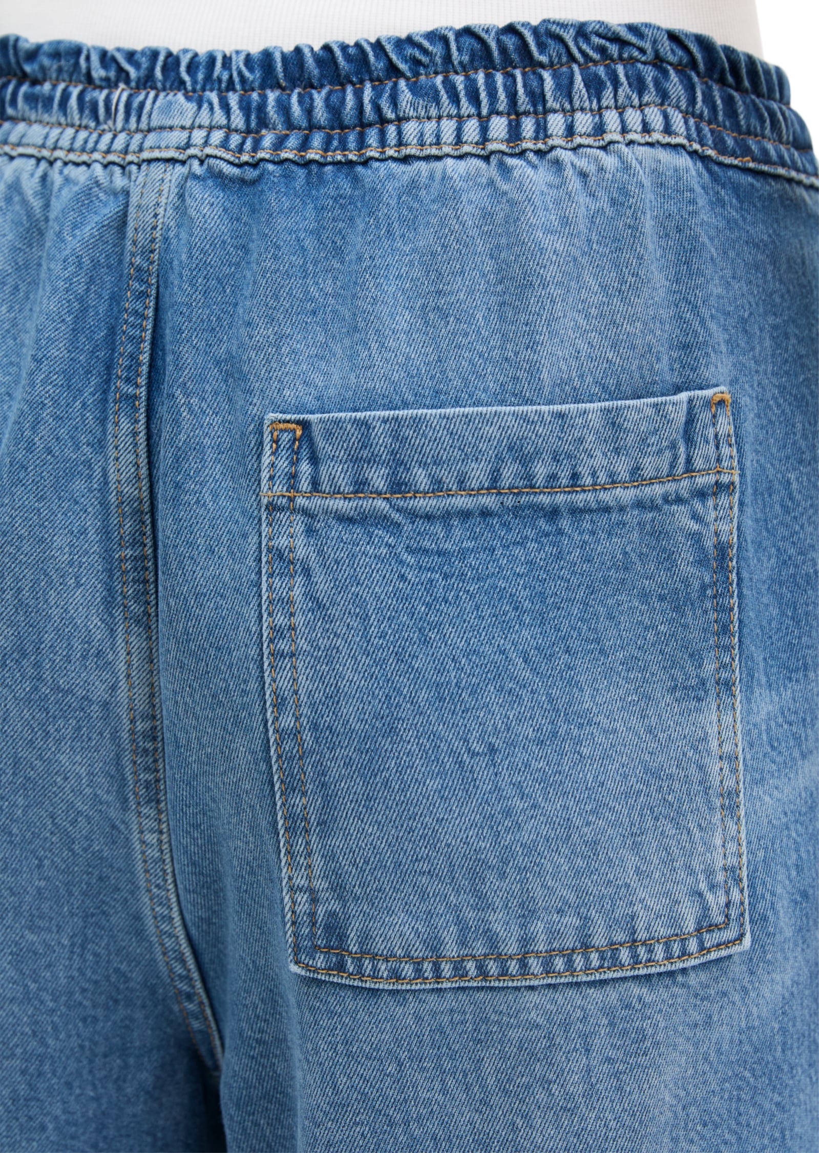 Marc O'Polo Jogg Pants straight fit cropped aus TENCEL™ Lyocell