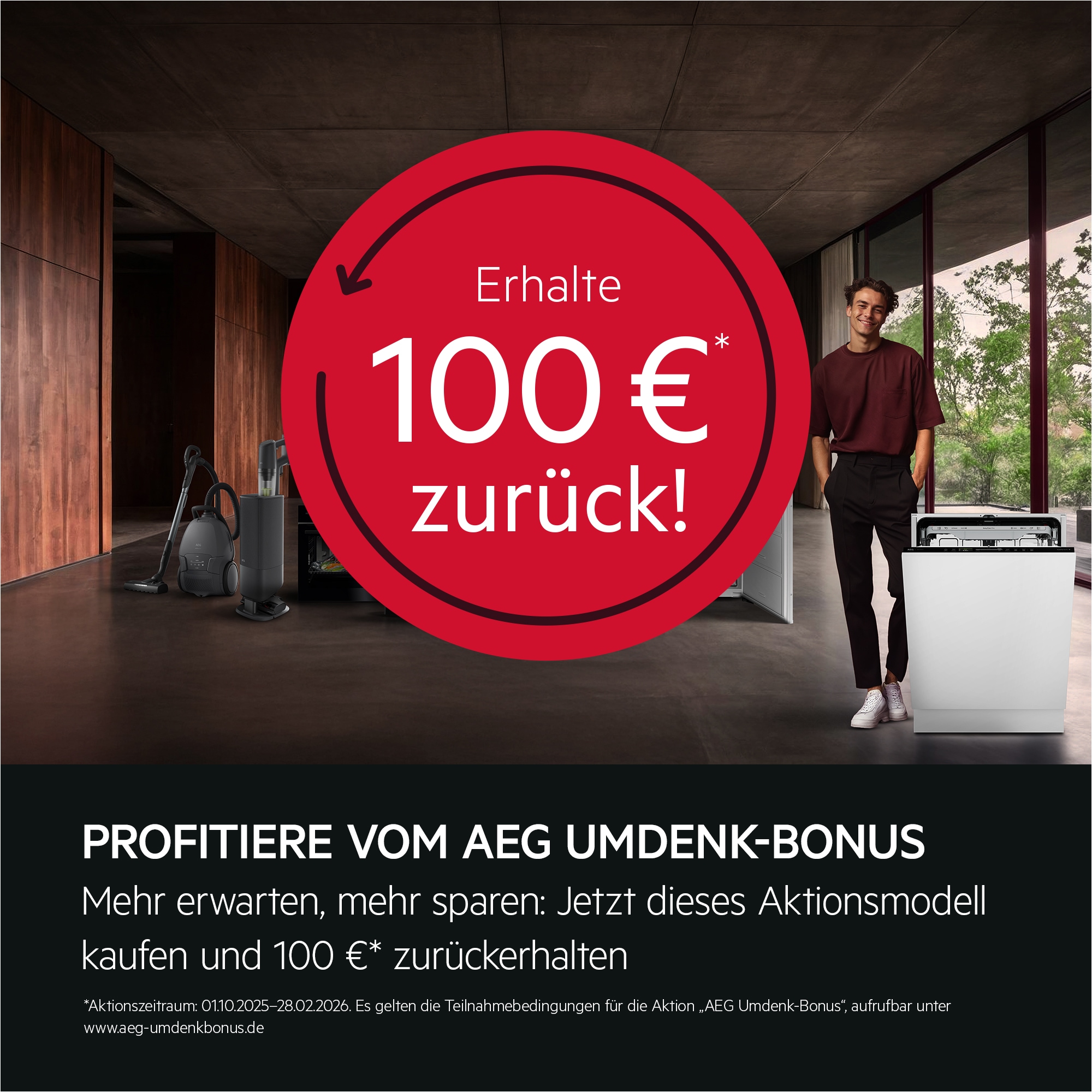 AEG Einbaubackofen 9000 »TP9SB82WAB 944035053« mit Steam Clean KI-Kochassistent, 100% Dampfgaren und SousVide, Wifi, Made in Germany