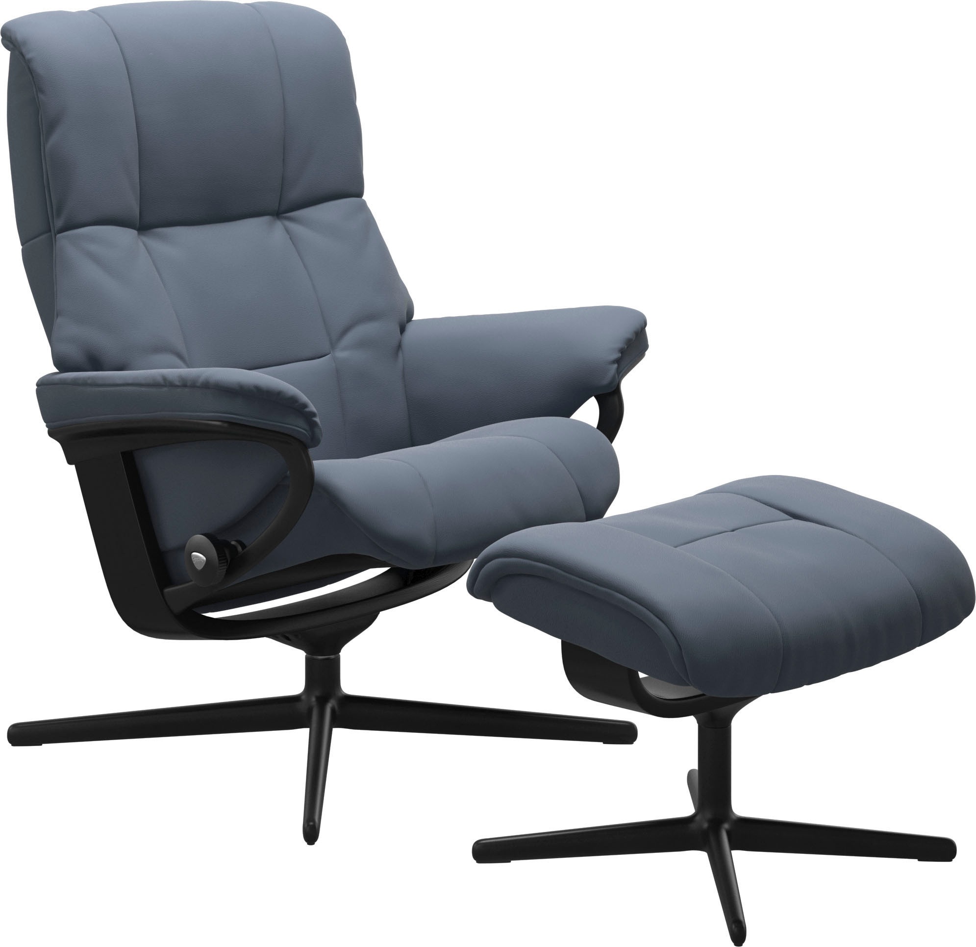 Stressless® Relaxsessel »Mayfair«, mit Cross Base, Größe S, M & L, Holzakzent Schwarz