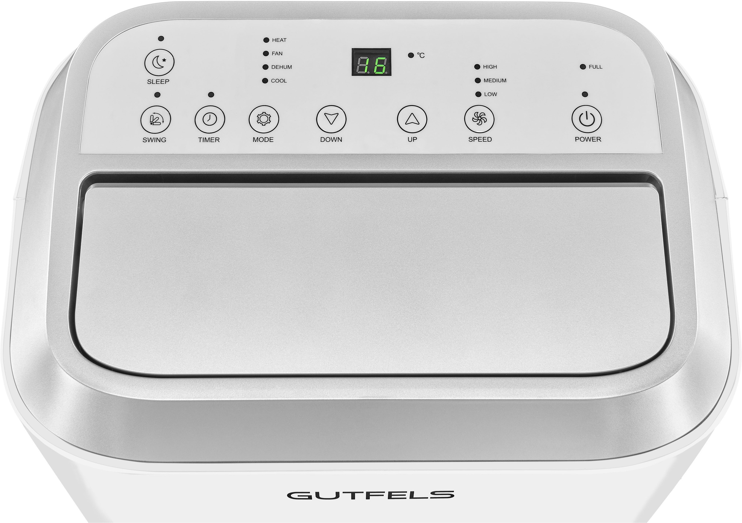 Gutfels 4-in-1-Klimagerät »CM 81457 we«, Luftkühlung - Entfeuchtung - Heizen, geeignet für 45 m² Räume