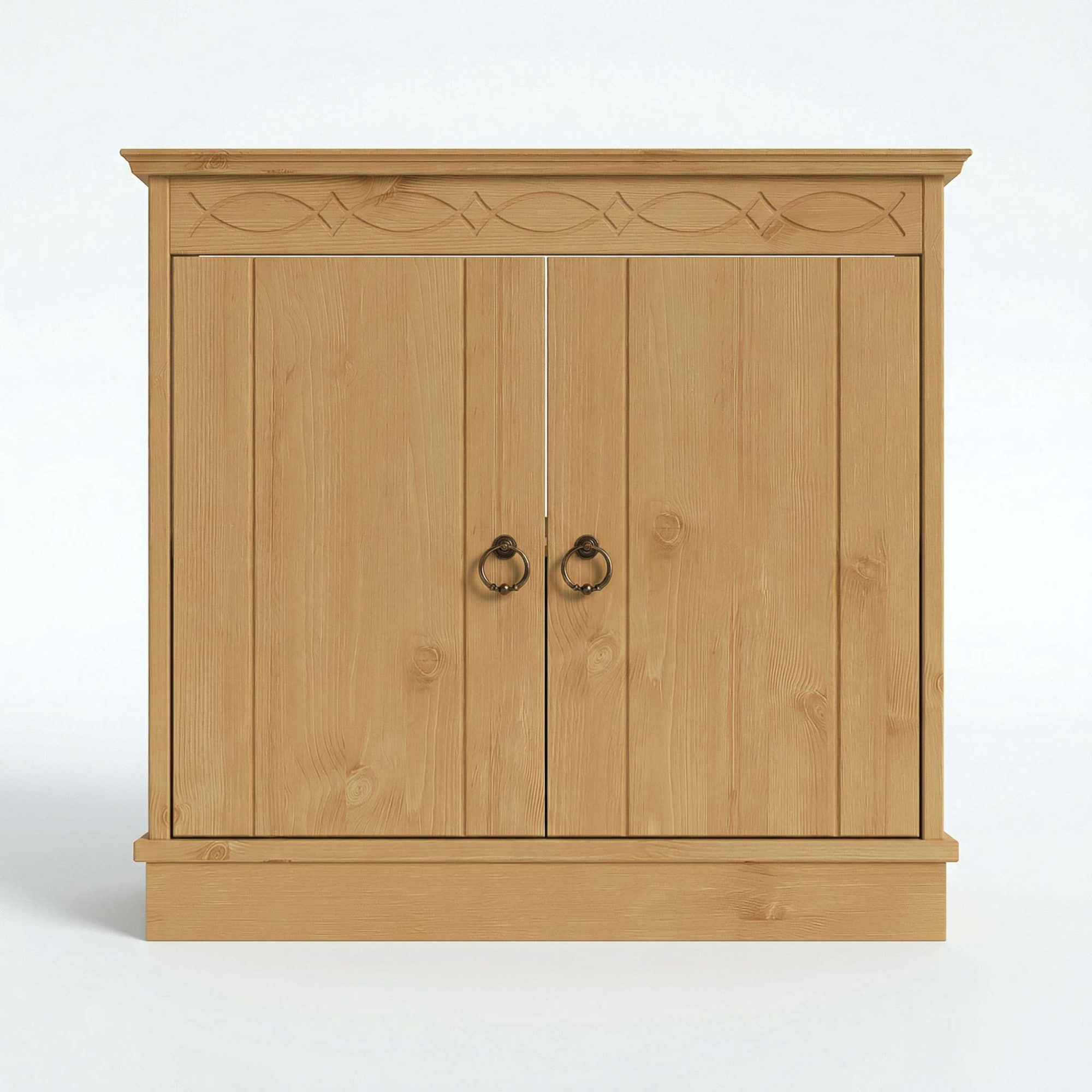 OTTO home Waschbeckenunterschrank »Indra, Badschrank, Badmöbel, Badezimmerschrank« B/T/H: 64/32/66 cm,  aus massiver Kiefer, 2 Türen,  FSC®-zertifiziert