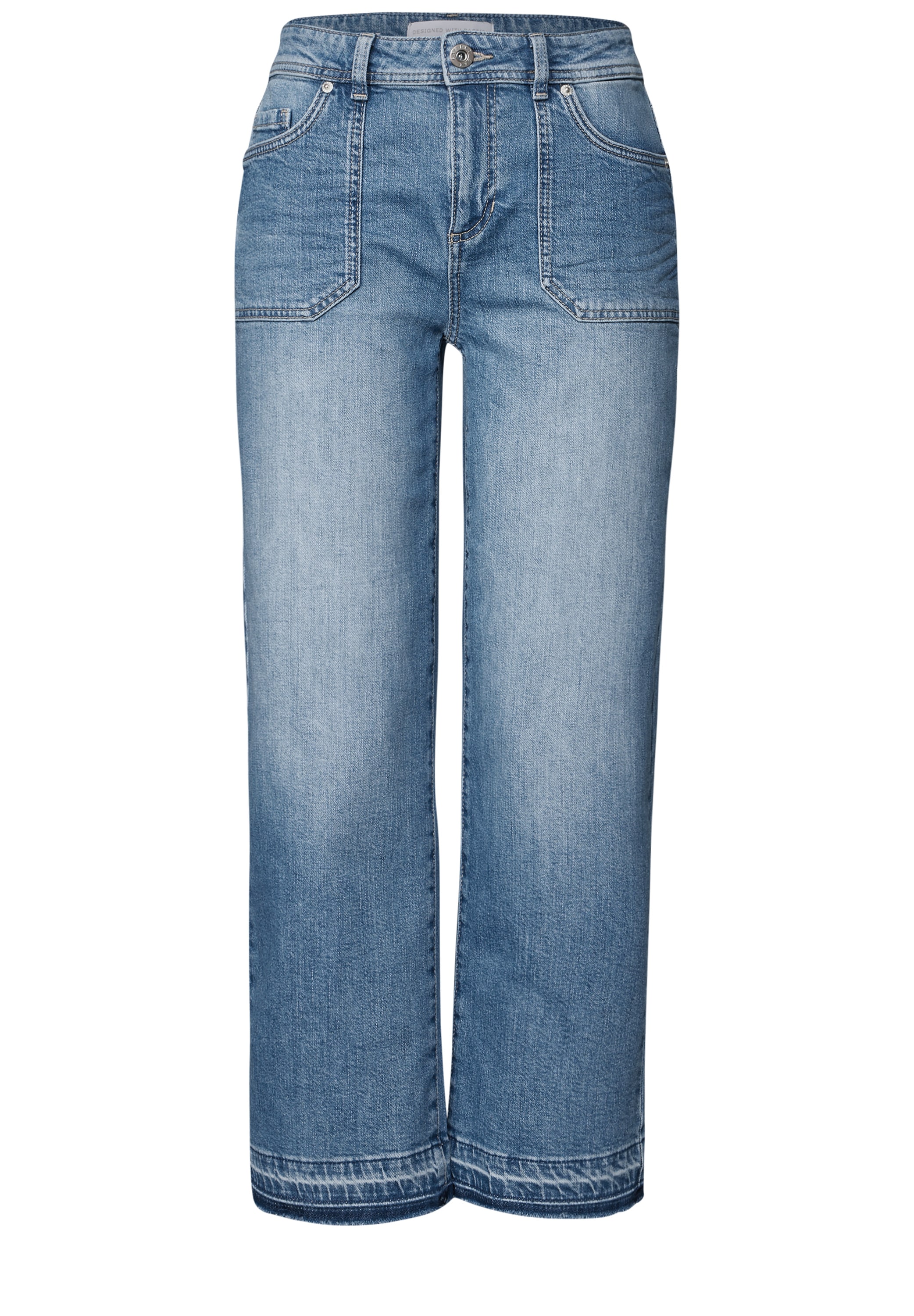 STREET ONE Straight-Jeans, im Five-Pocket Style