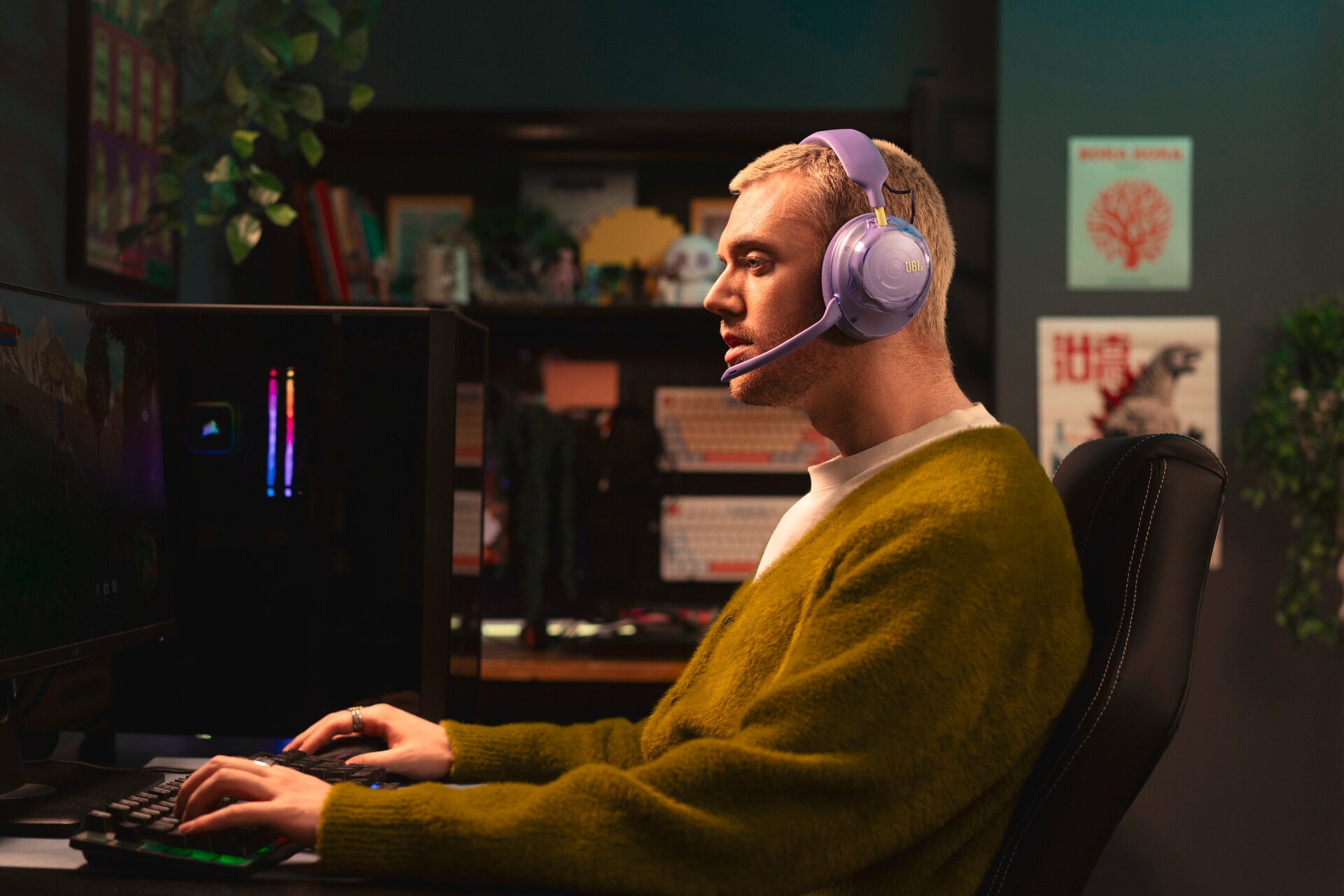 JBL Gaming-Headset »Quantum 520« A2DP Bluetooth Freisprechfunktion
