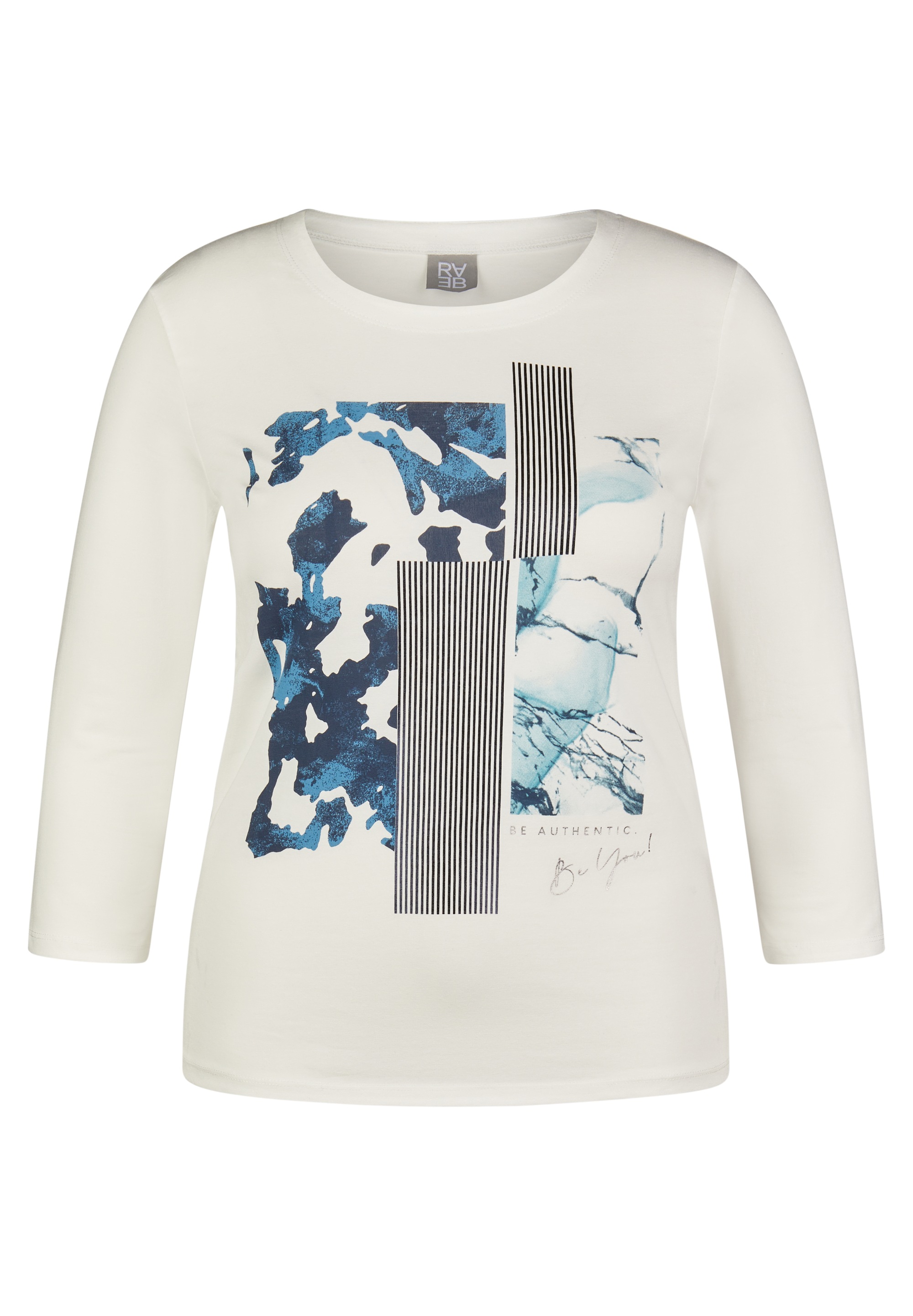 Rabe 3/4-Arm-Shirt, mit Print
