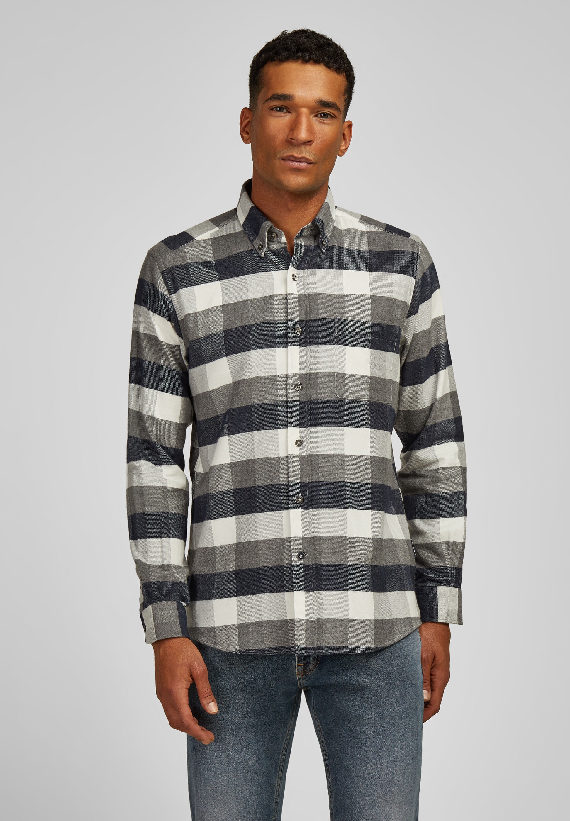 HECHTER PARIS Flanellhemd »HECHTER PARIS FM Hemd« im Flanell-Stil