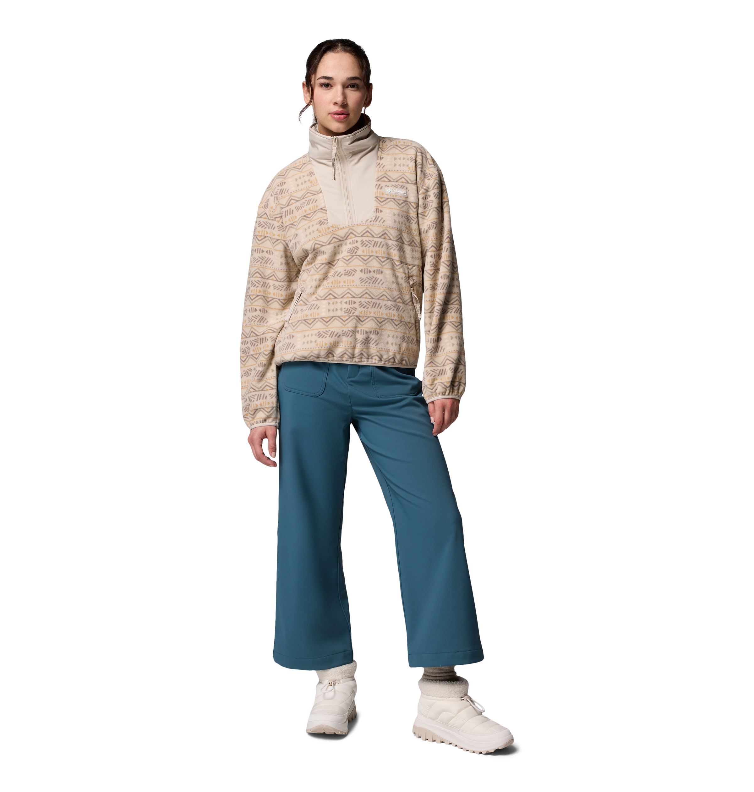Columbia Fleecepullover »SEQUOIA GROVE PRINTED HALF ZIP«, (1 tlg.)