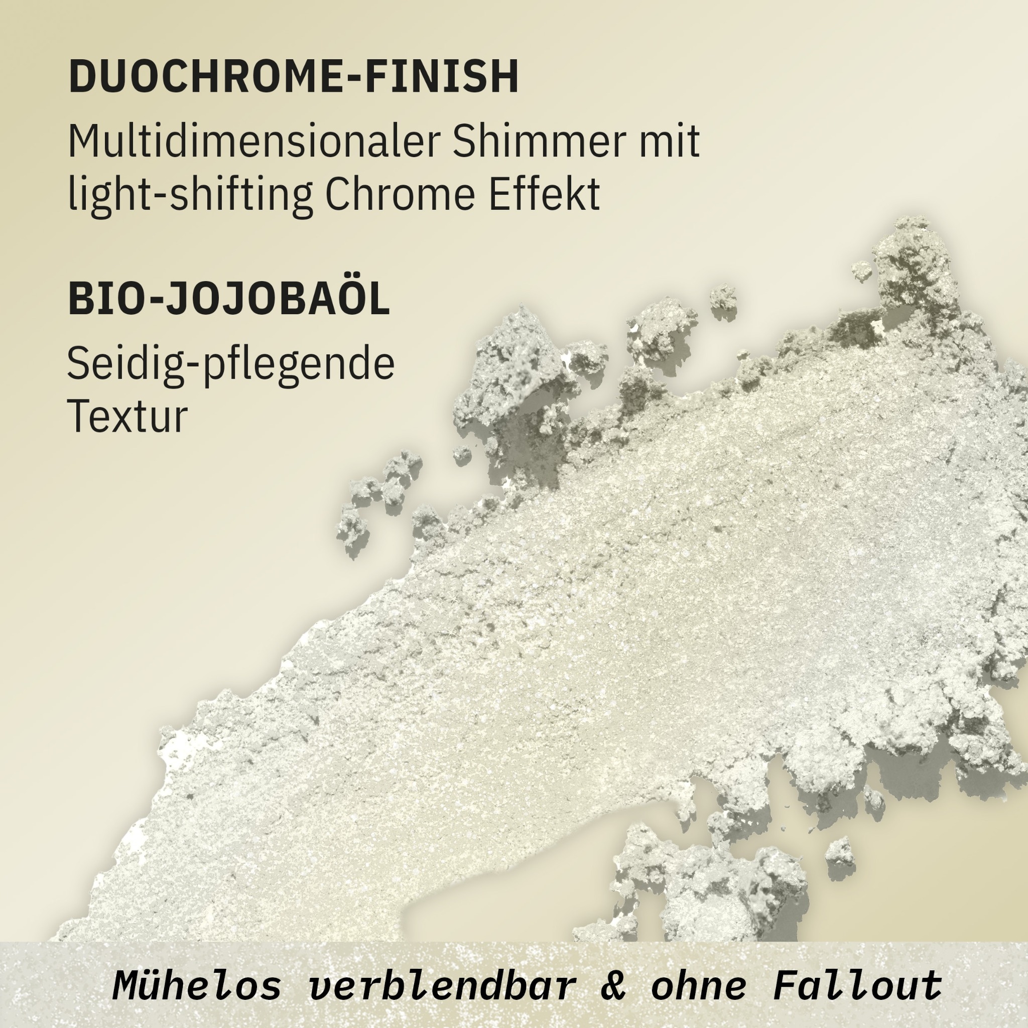 SANTE Lidschatten »Eyeshadow Aura Shade« Lidschatten, mit Duochrom Finish, langanhaltend
