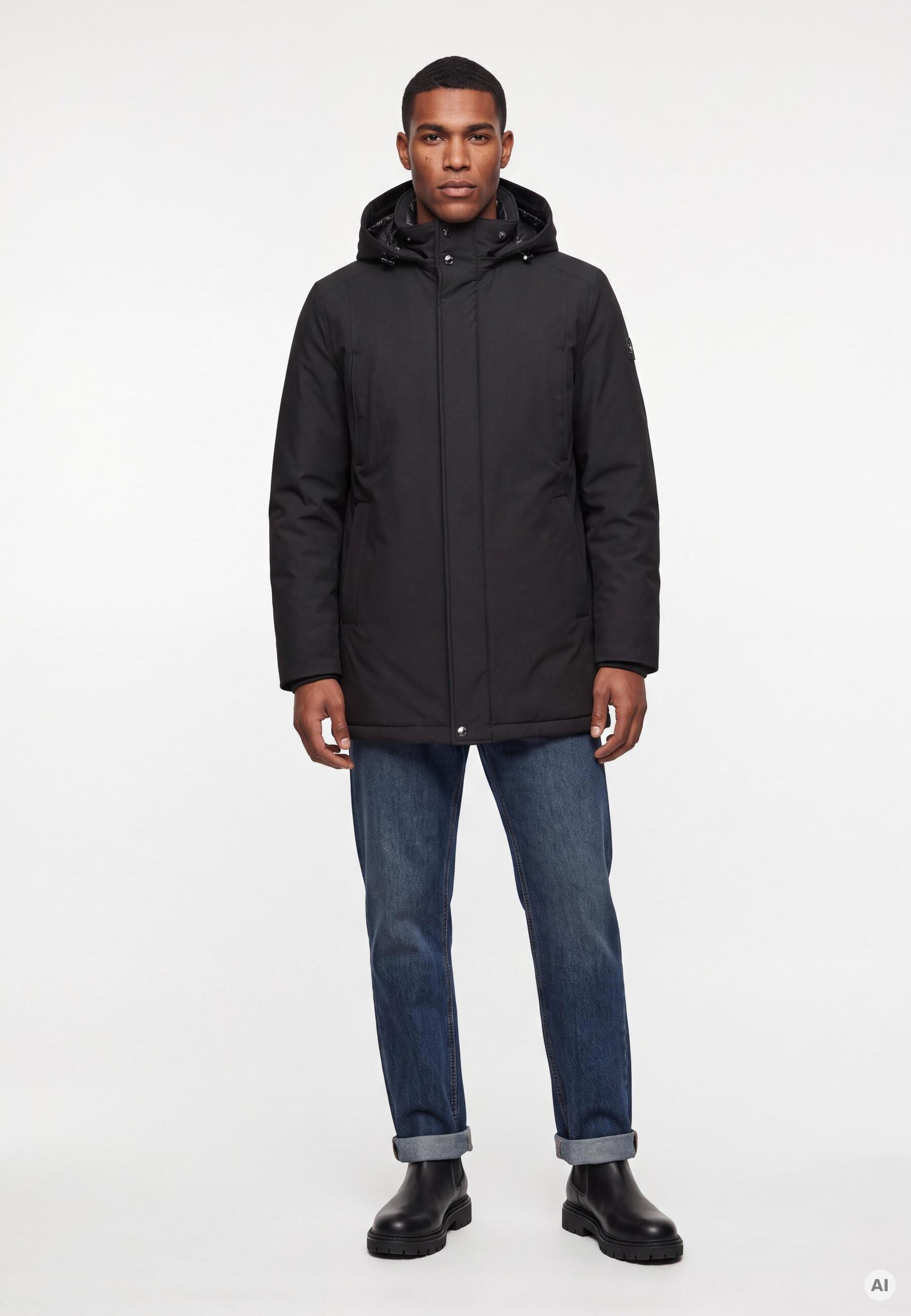 Milestone Winterjacke »MSRichmond« mit Kapuze mit leicht taillierter Passform