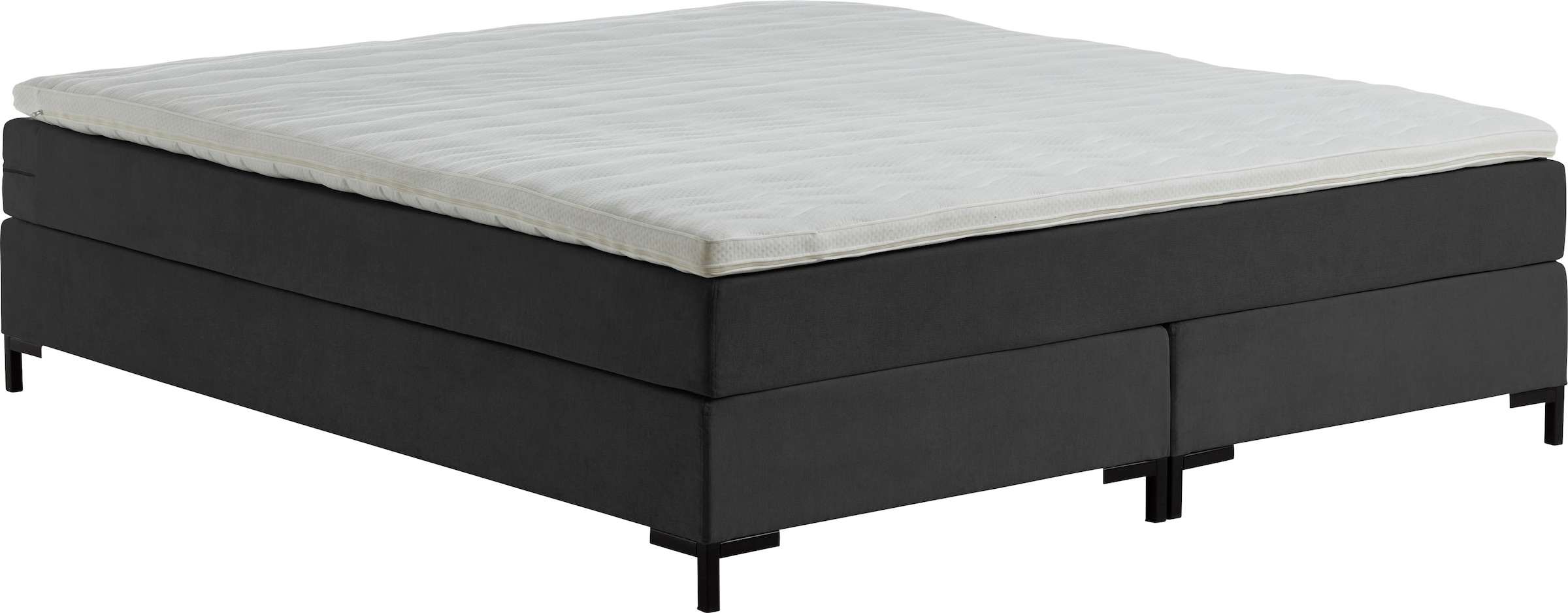 ATLANTIC home collection Boxspringbett »Romy«, ohne Kopfteil, frei im Raum stellbar