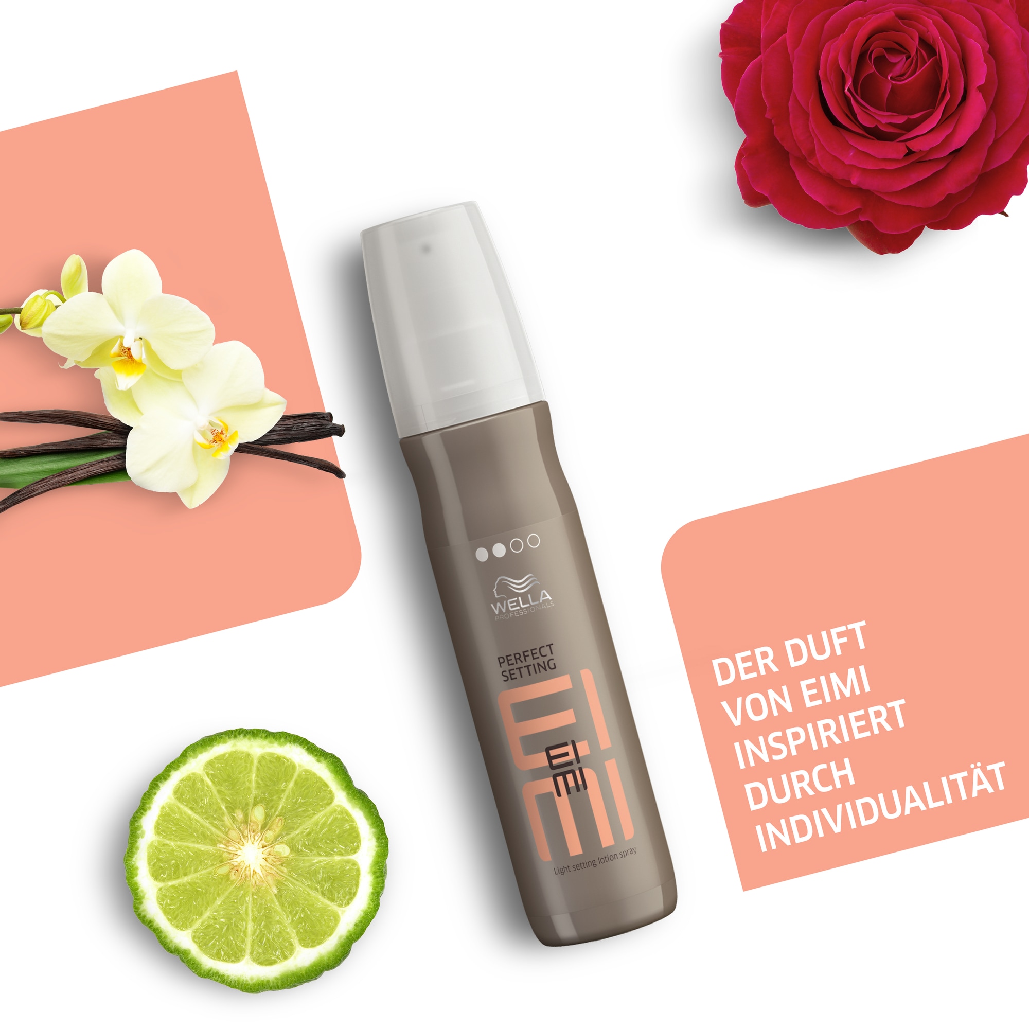 Wella Professionals Volumenspray »EIMI PERFECT SETTING« mittlerer Halt, mehr Volumen, ultimativer Glanz, schützt vor Föhnhitze