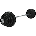 Christopeit Sport® Hantel-Set »Langhantel Gewichtsset 42 kg«, (Set, mit Langhantelstange)