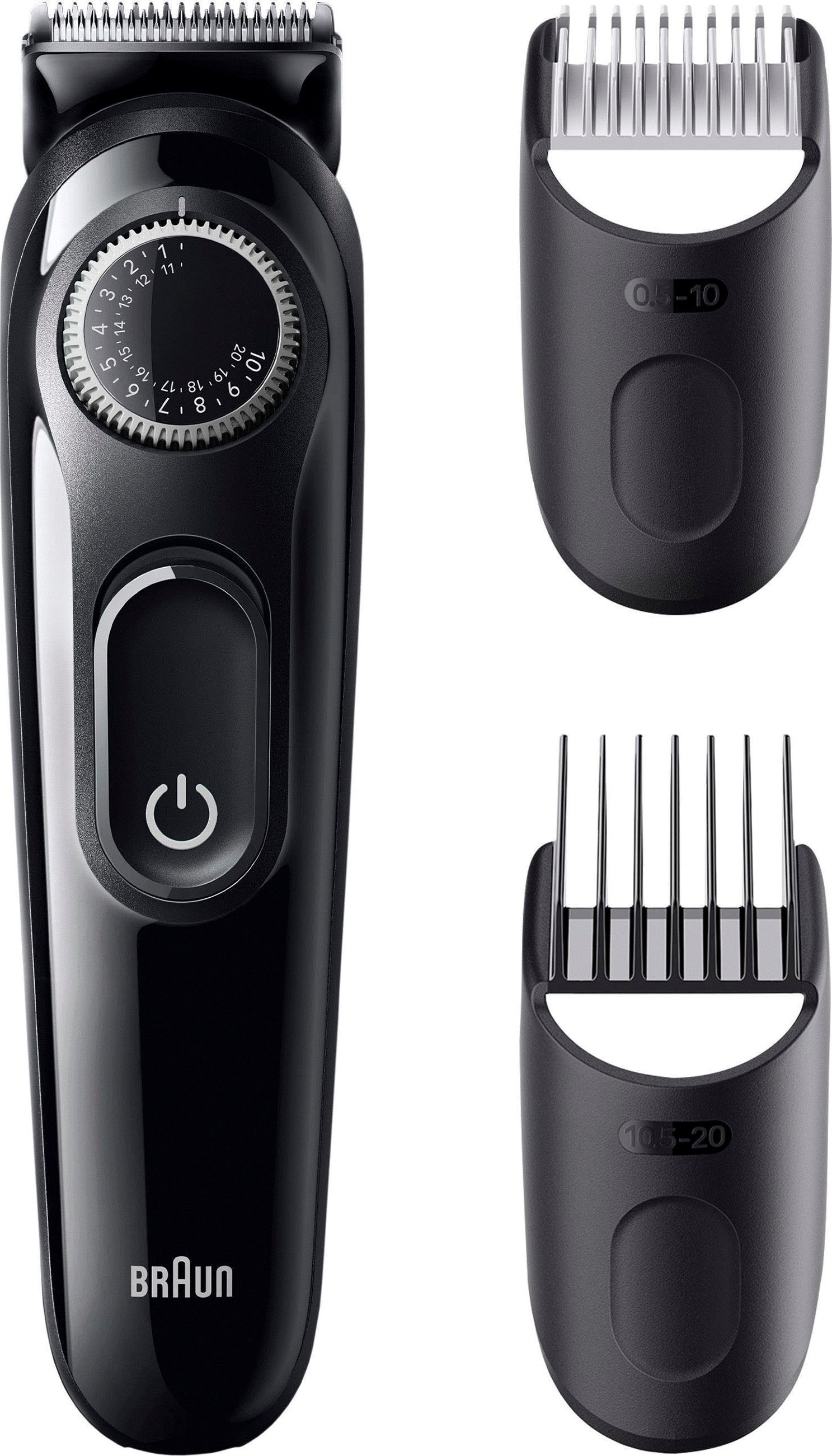 Braun Haarschneider »Barttrimmer BT3410«, 40 Einstellungen, Wiederaufladbar