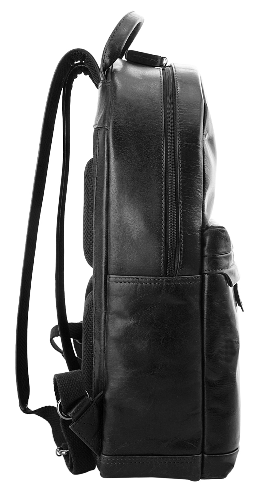 X-Zone Laptoprucksack, echt Leder