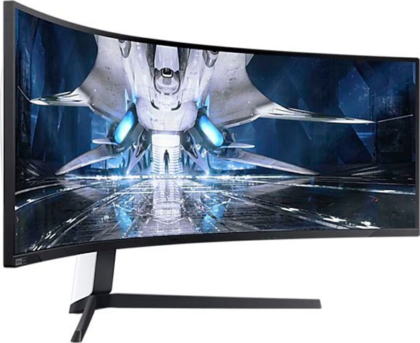 Samsung Curved-Gaming-LED-Monitor »Odyssey Neo G9 S49AG954NP«, 124 cm/49 Zoll, 5120 x 1440 px, DQHD, 1 ms Reaktionszeit, 240 Hz, 1ms (G/G)