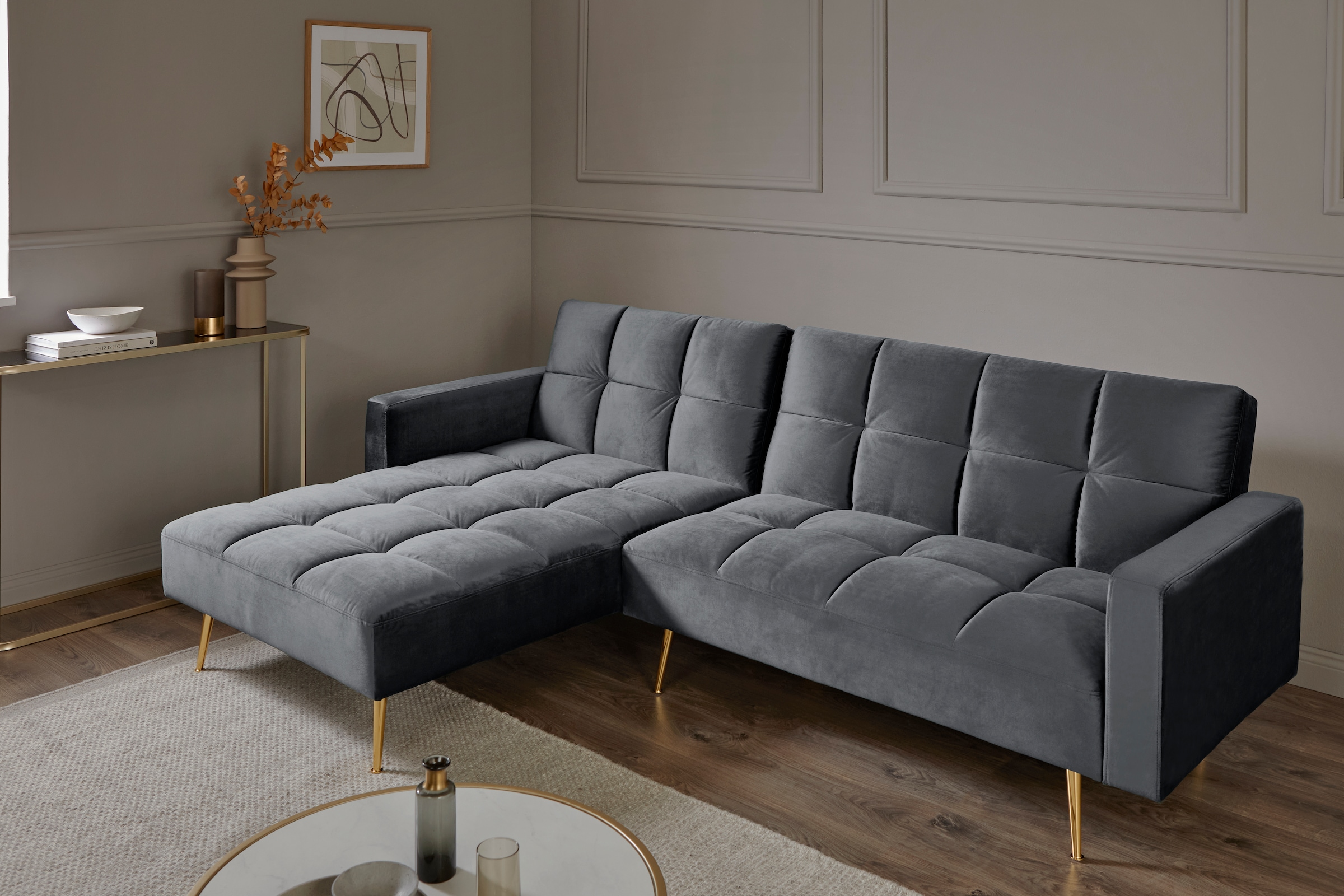 Jahnke Ecksofa »CHILLAX POSH CORNER«