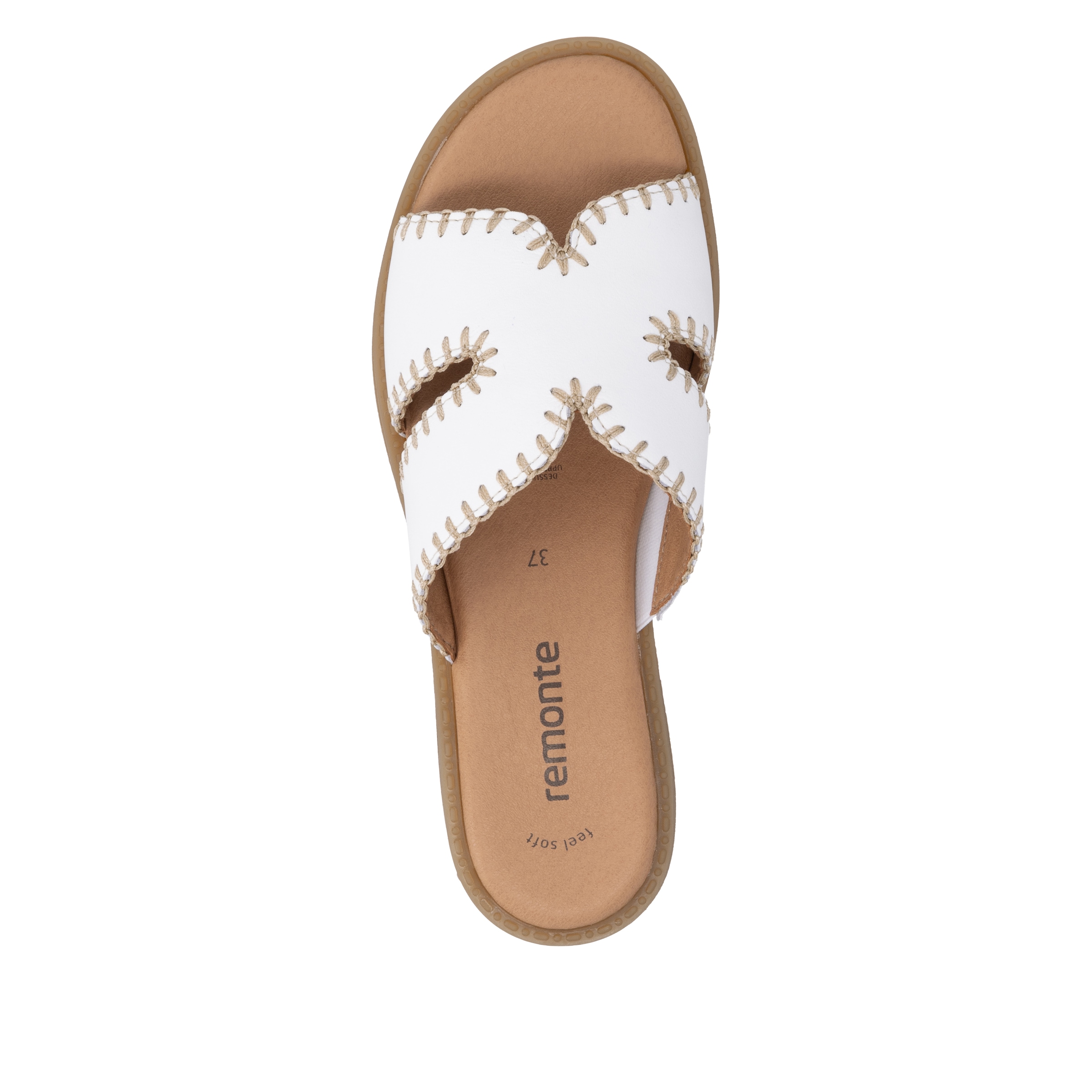 Remonte Pantolette  Sommerschuh, Flat, Strandschuh mit Feel Soft-Ausstattung