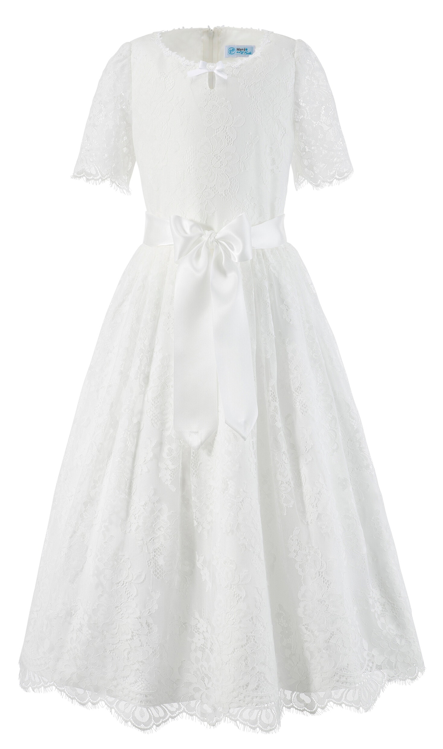 MarJo Trachtenkleid Kinder mit weicher Spitze