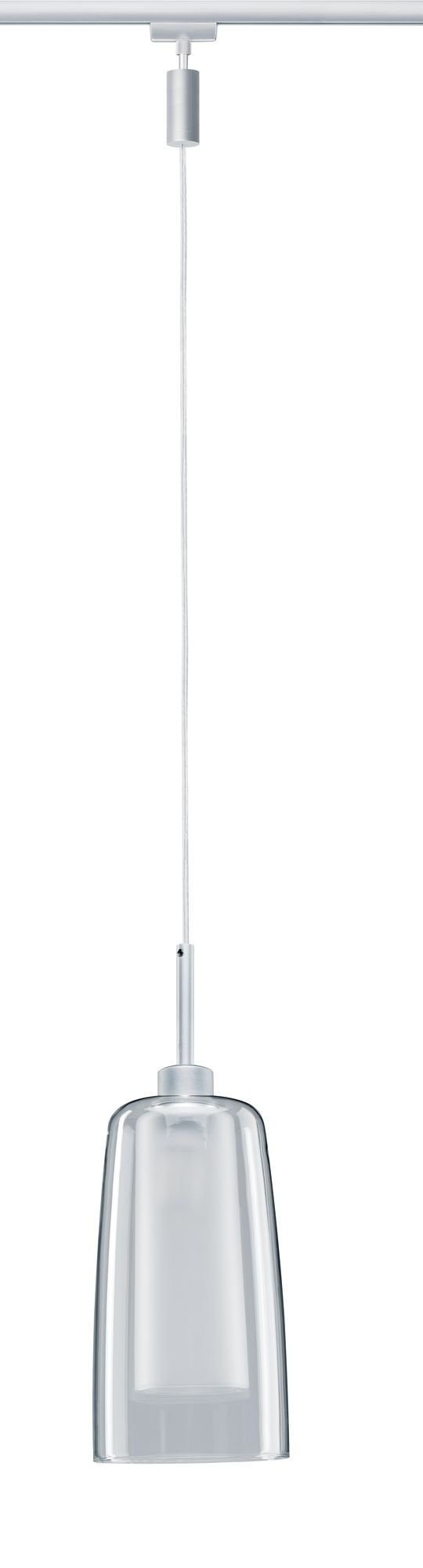 Paulmann Schienensystem-Leuchten »URail Pendel Arido II GU10 560lm 5W 2700K 230V Chrom matt, Klar, Satin«