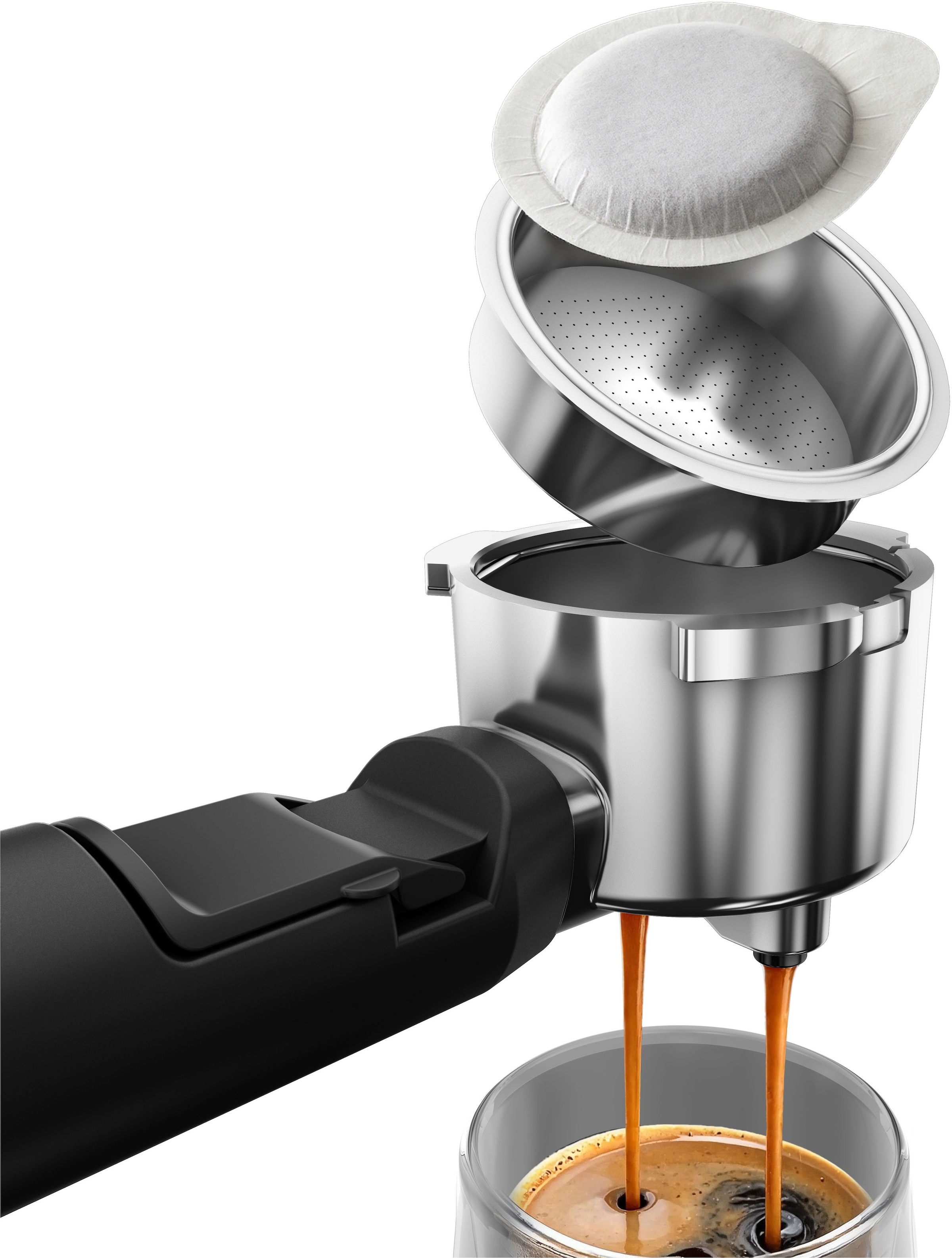 Grundig Siebträgermaschine »KSM 7530« Kaffeevollautomat mit 15 Bar, Touch & GrindPro™ Mahlwerk