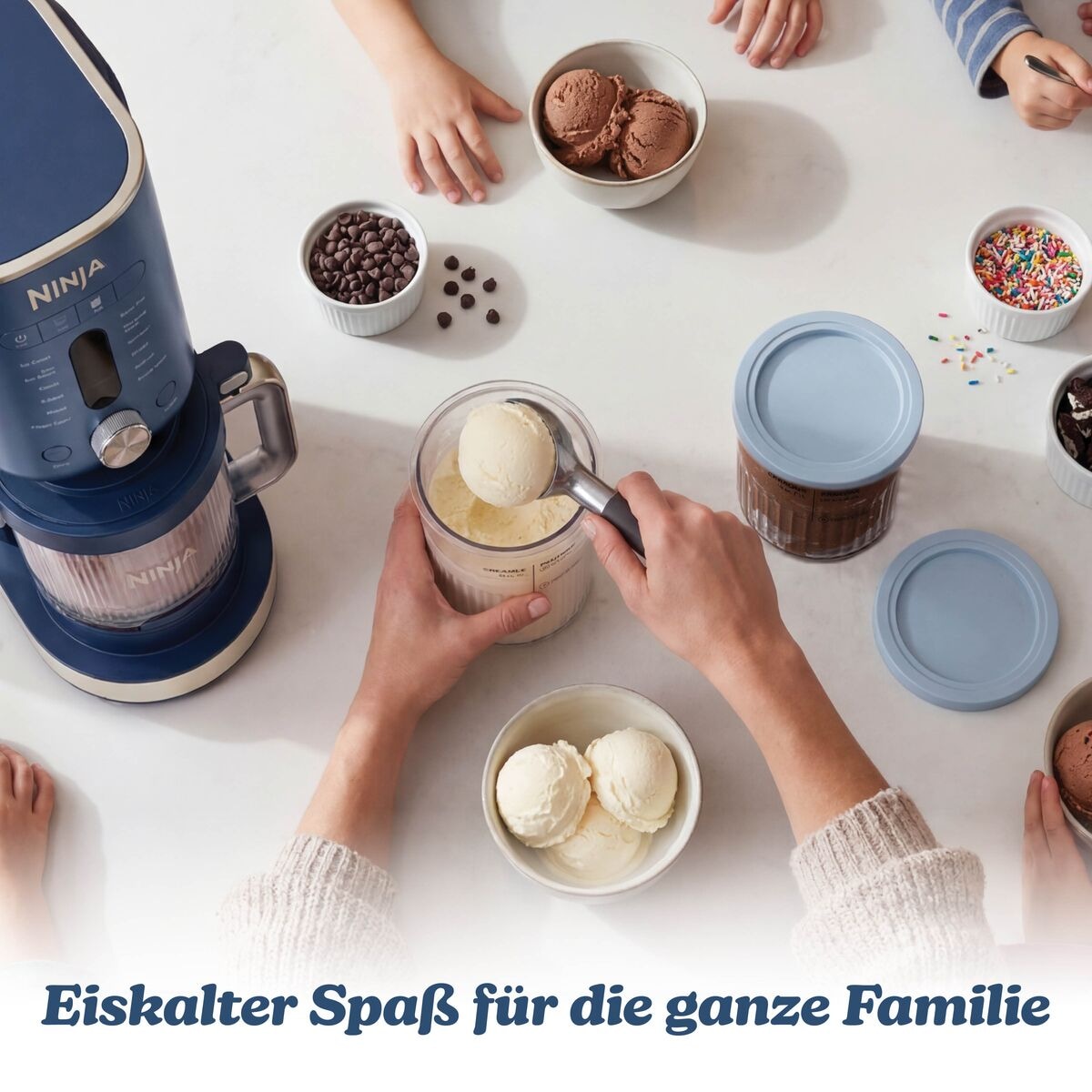 NINJA Eismaschine »Ninja CREAMi XL 11-in-1 Ice Cream Maker  Navy« 1,42 l 800 W
