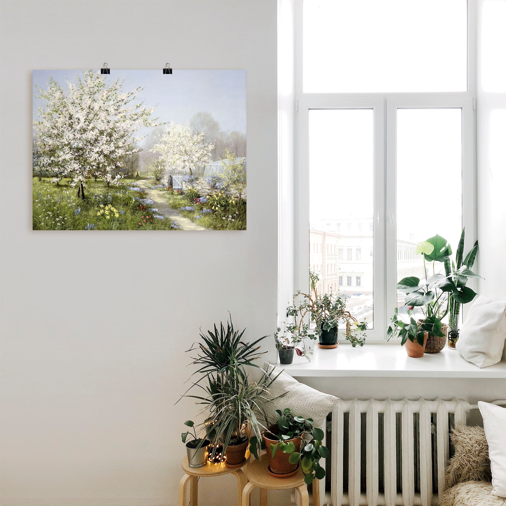 Artland Wandbild »Frühlingsblüten« Wiesen & Bäume 1 Stk. tlg. als Leinwandbild, Poster, Wandaufkleber in verschied. Größen