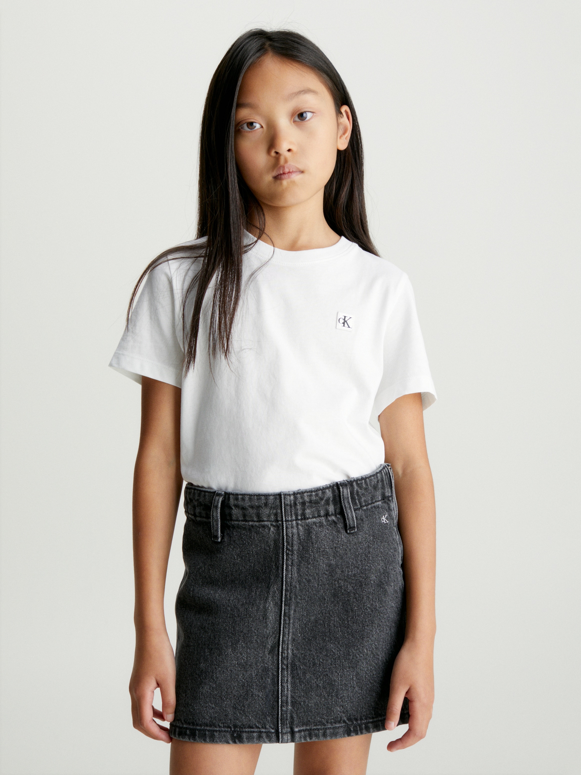 Calvin Klein Jeans T-Shirt »MONOGRAM MINI BADGE T-SHIRT«, für Kinder bis 16 Jahre