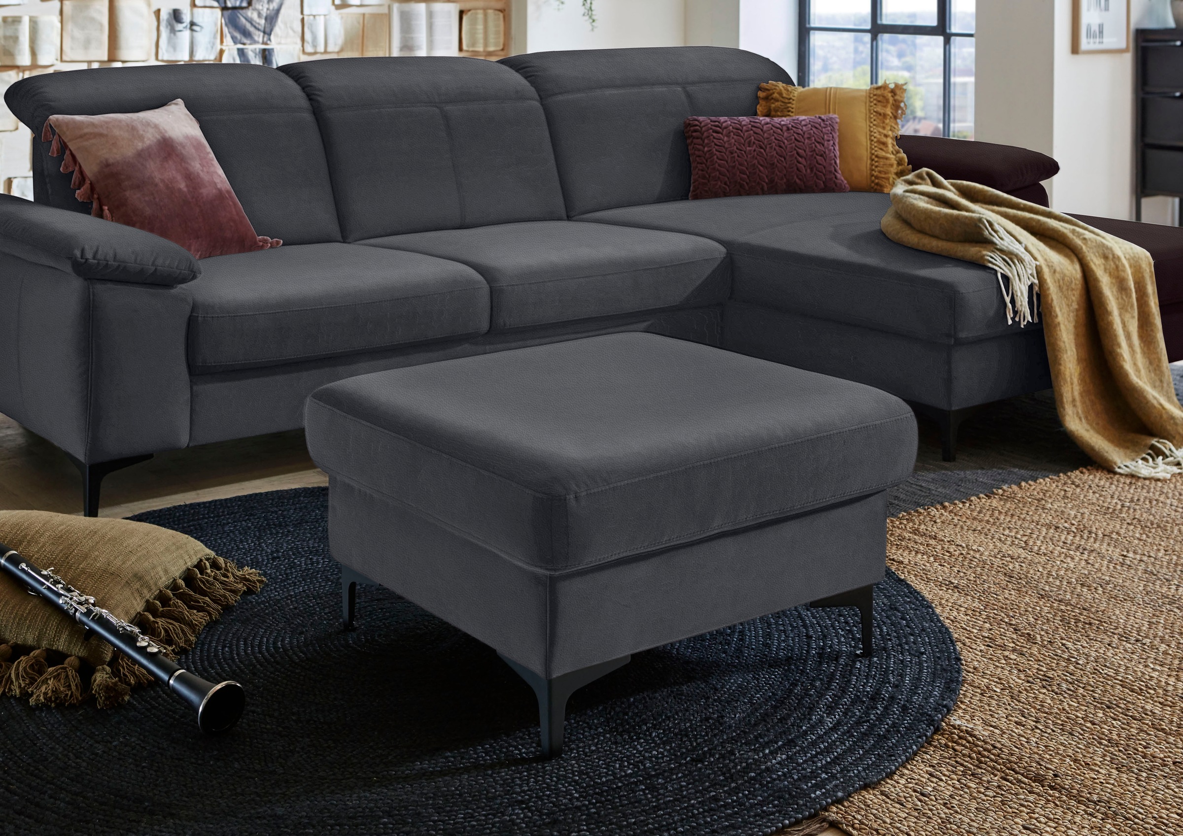 Places of Style Polsterhocker »Evander«, (1 St.), passend zum Ecksofa "Evander" kaufen