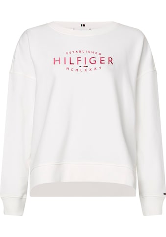 Tommy Hilfiger Sweatshirt »RLX NEW BRANDED O-NK SWEATSHIRT«, mit gesticktem TH-Schriftzug kaufen