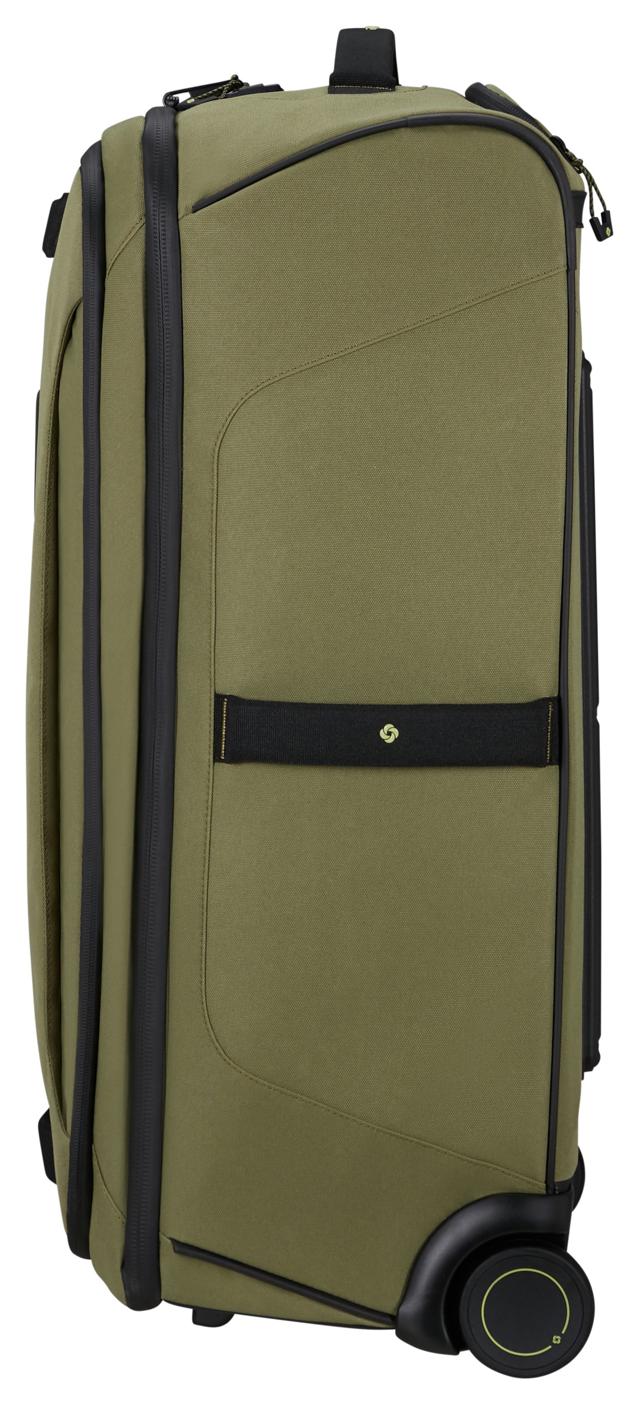 Samsonite Reisetasche »ECODIVER DUFFLE/WH, verschiedene Größen« TSA-Schloss und Trolley-Gestänge