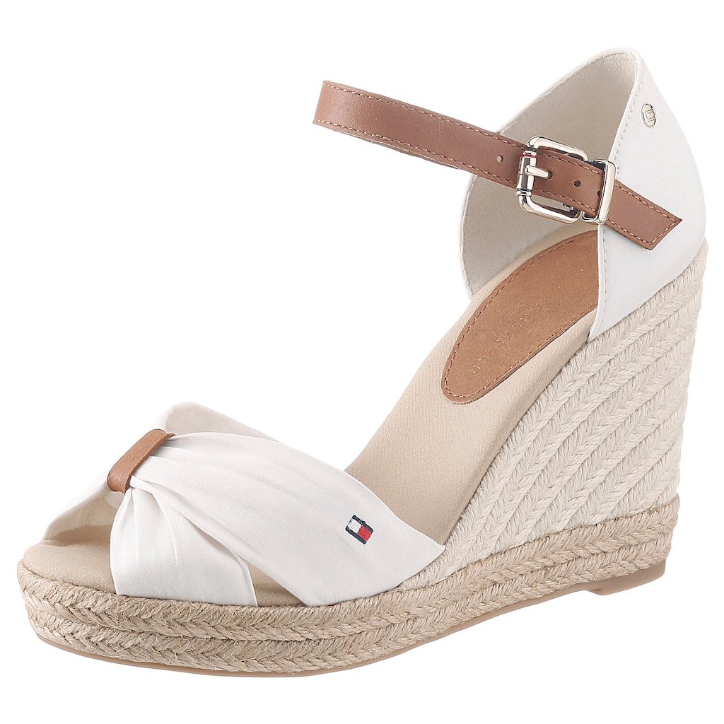 Tommy Hilfiger High-Heel-Sandalette »BASIC OPENED TOE HIGH WEDGE«