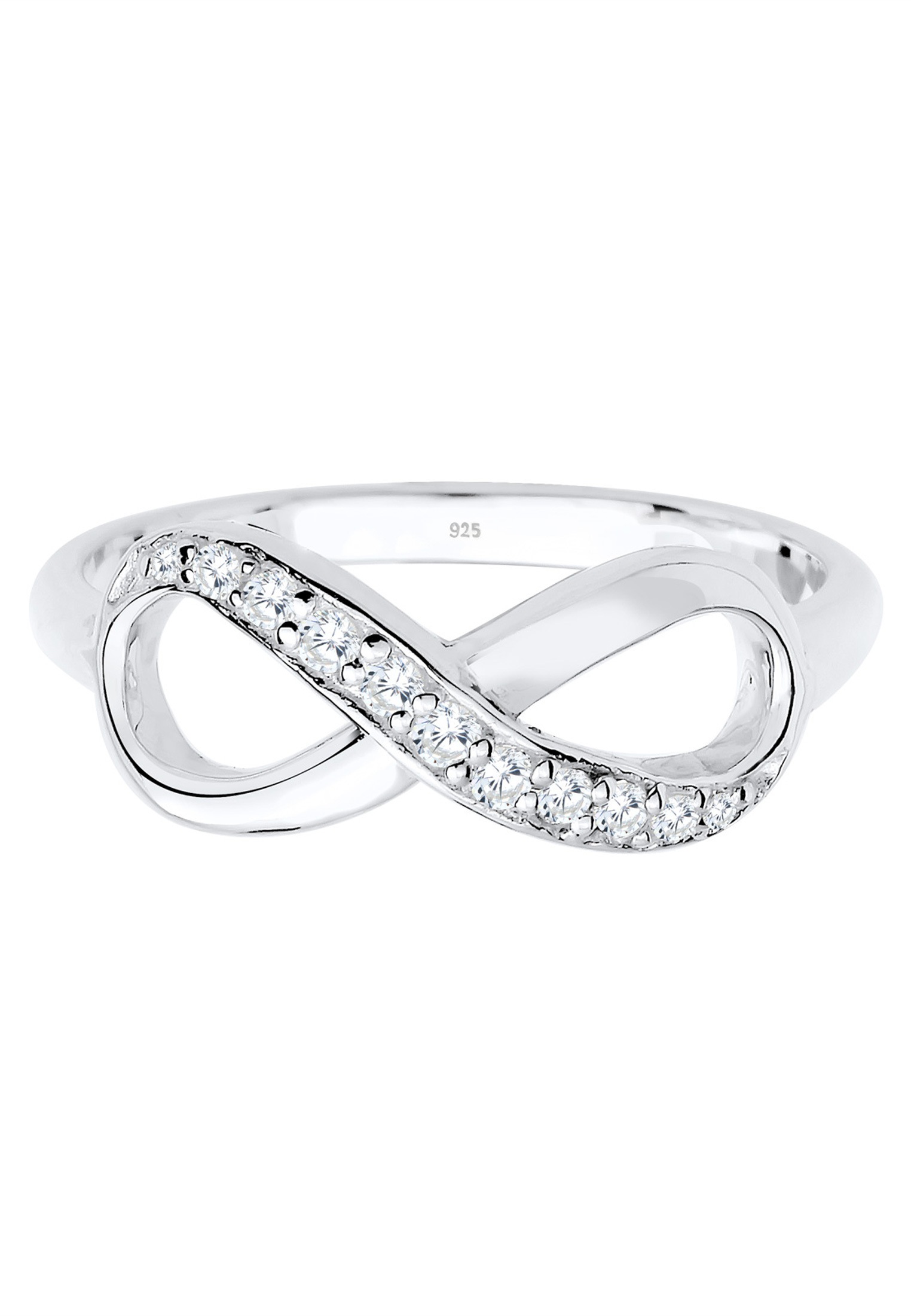 Elli Silberring »Ring Infinity Zirkonia Eye Catcher 925 Sterling Silber«