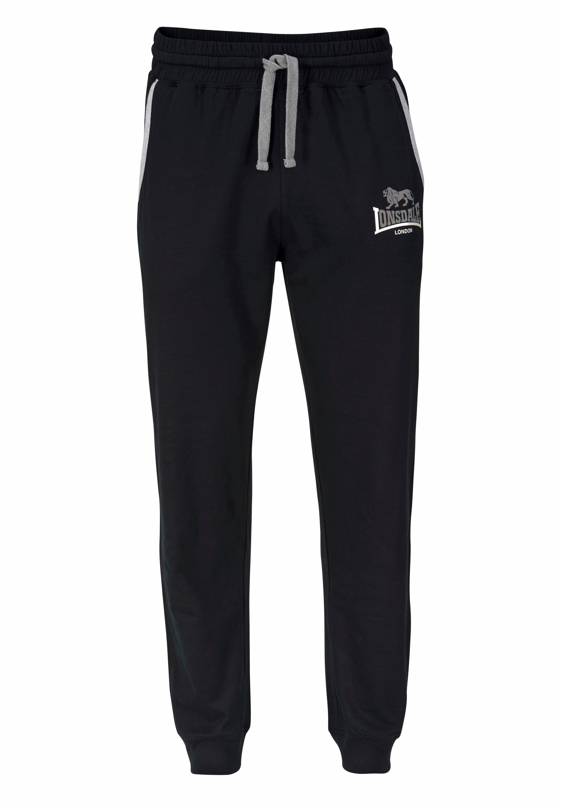 Lonsdale Jogginghose »und Shorts als Set«, (Set), Set: Jogginghose und Shorts