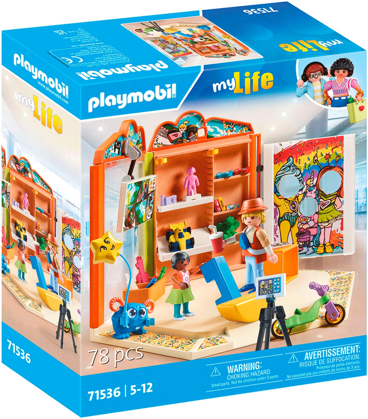 Konstruktions-Spielset »Spielwarenladen (71536), My Life«, (78 St.), Made in Europe