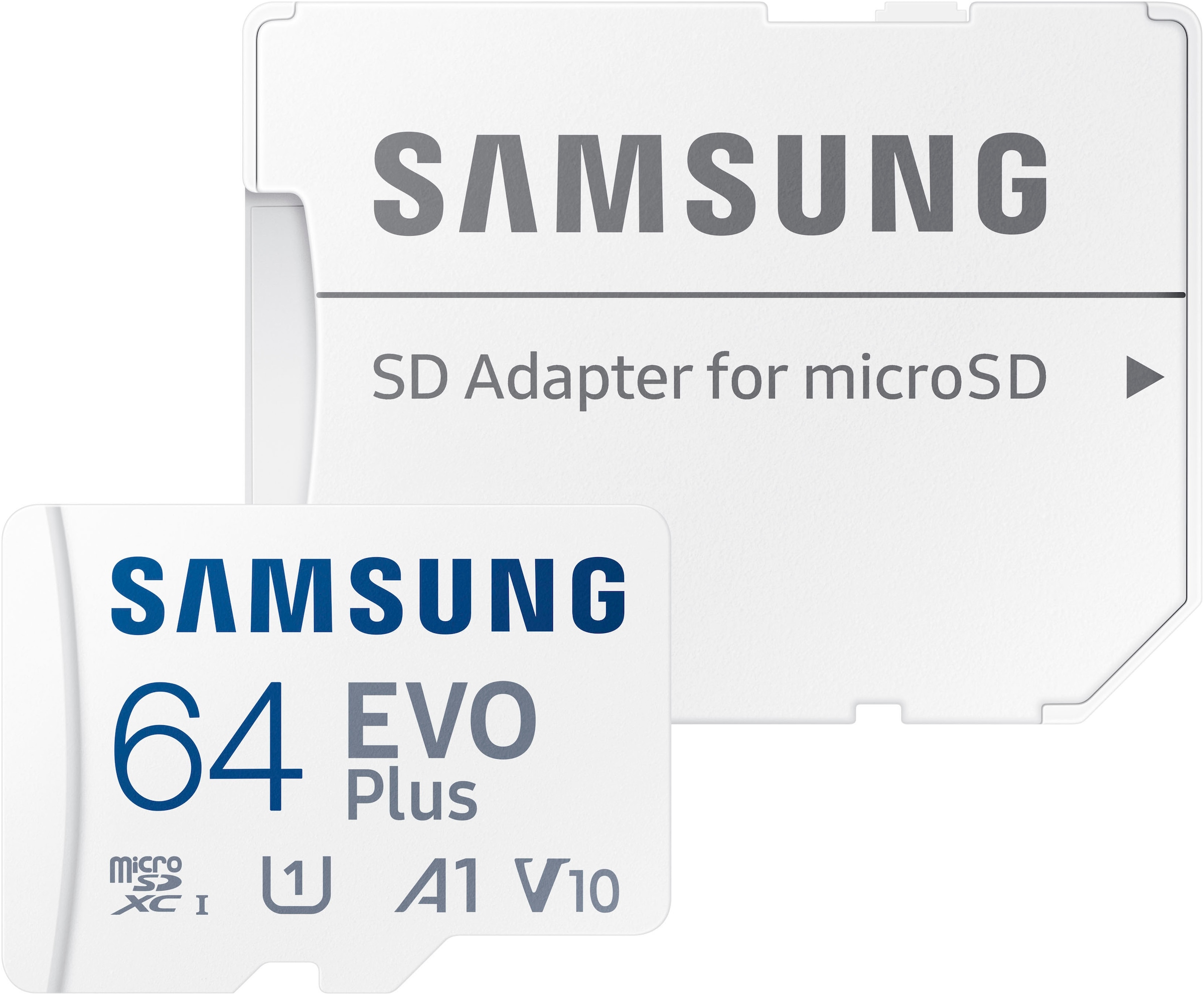 Speicherkarte »EVO Plus (2024) inkl. SD-Adapter«, (Video Speed Class 30 (V30)/UHS...