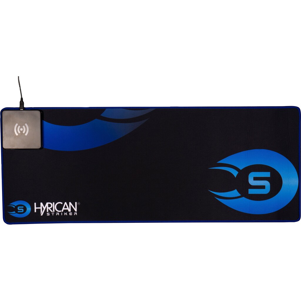 Hyrican Mauspad »Striker Qi Mauspad ST-MP15 inkl. 10W QI-Charger Micro-USB«