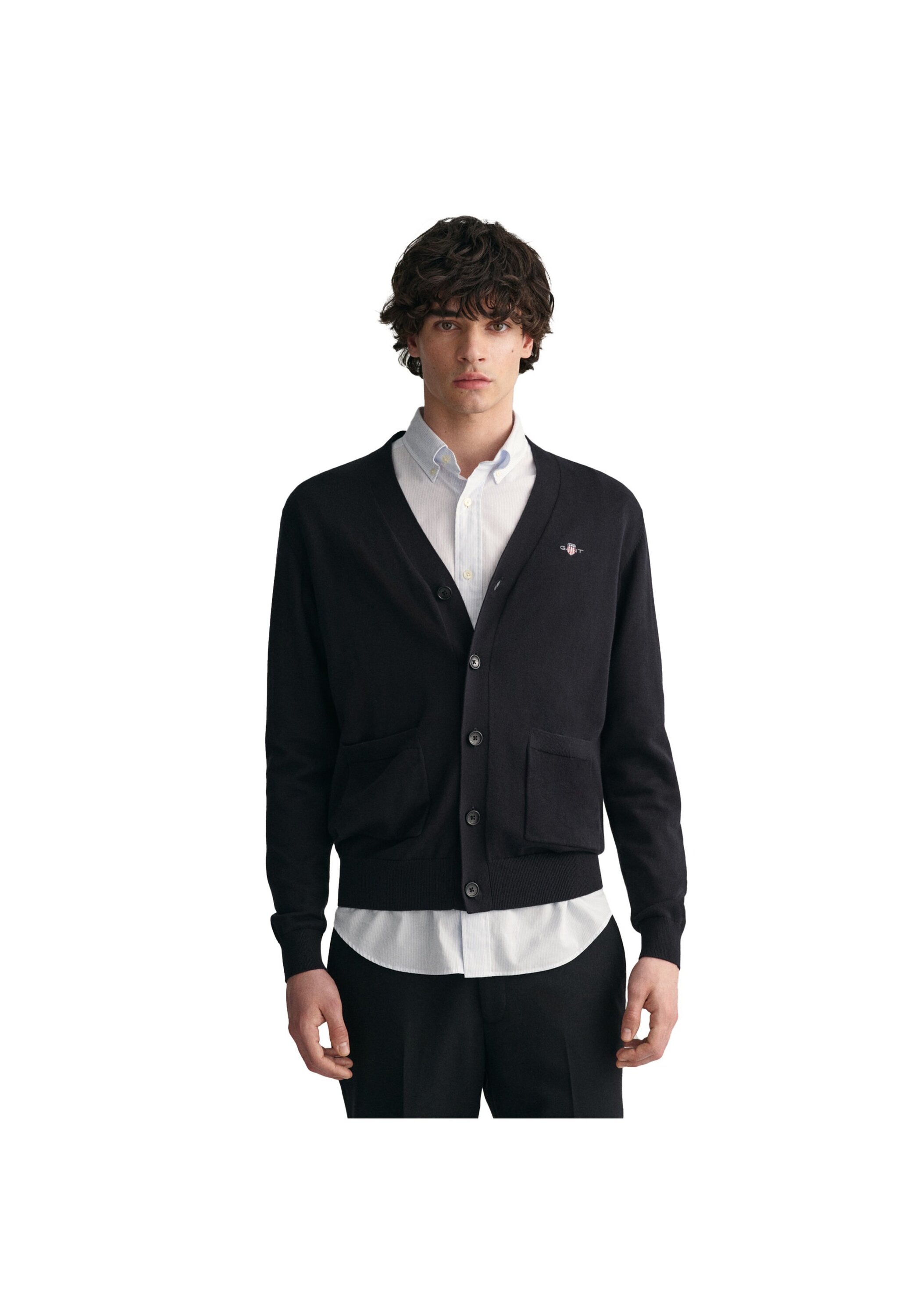 Gant Sweatshirt »Strickjacke CLASSIC COTTON V-CARDIGAN«