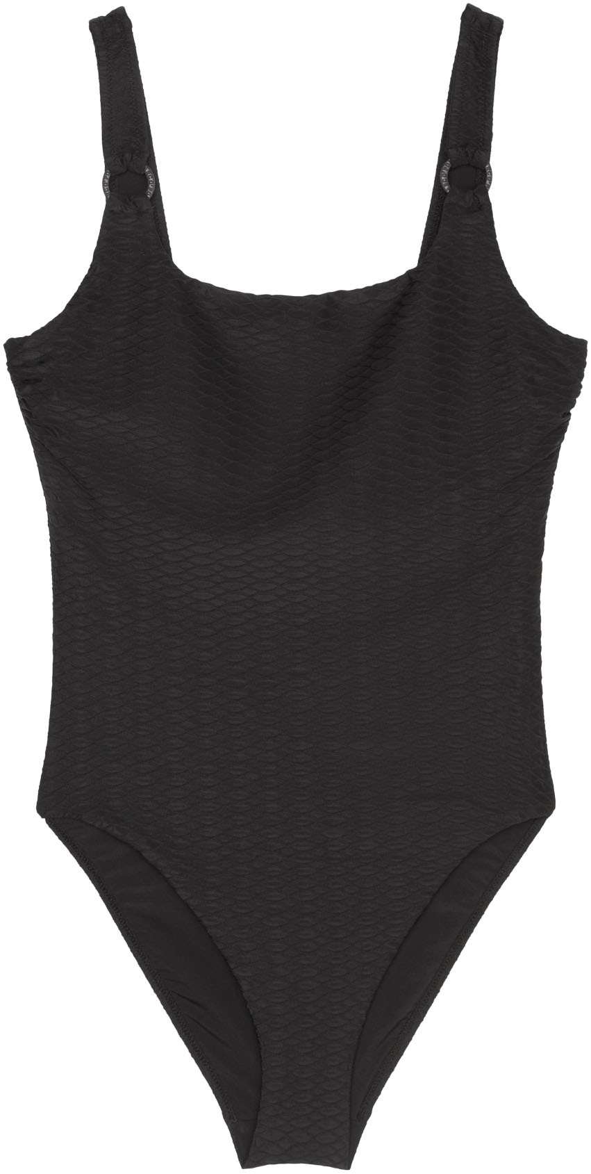 Marc O'Polo Badeanzug »Summer Blacks«, mit dekorativen Trägerring-Details