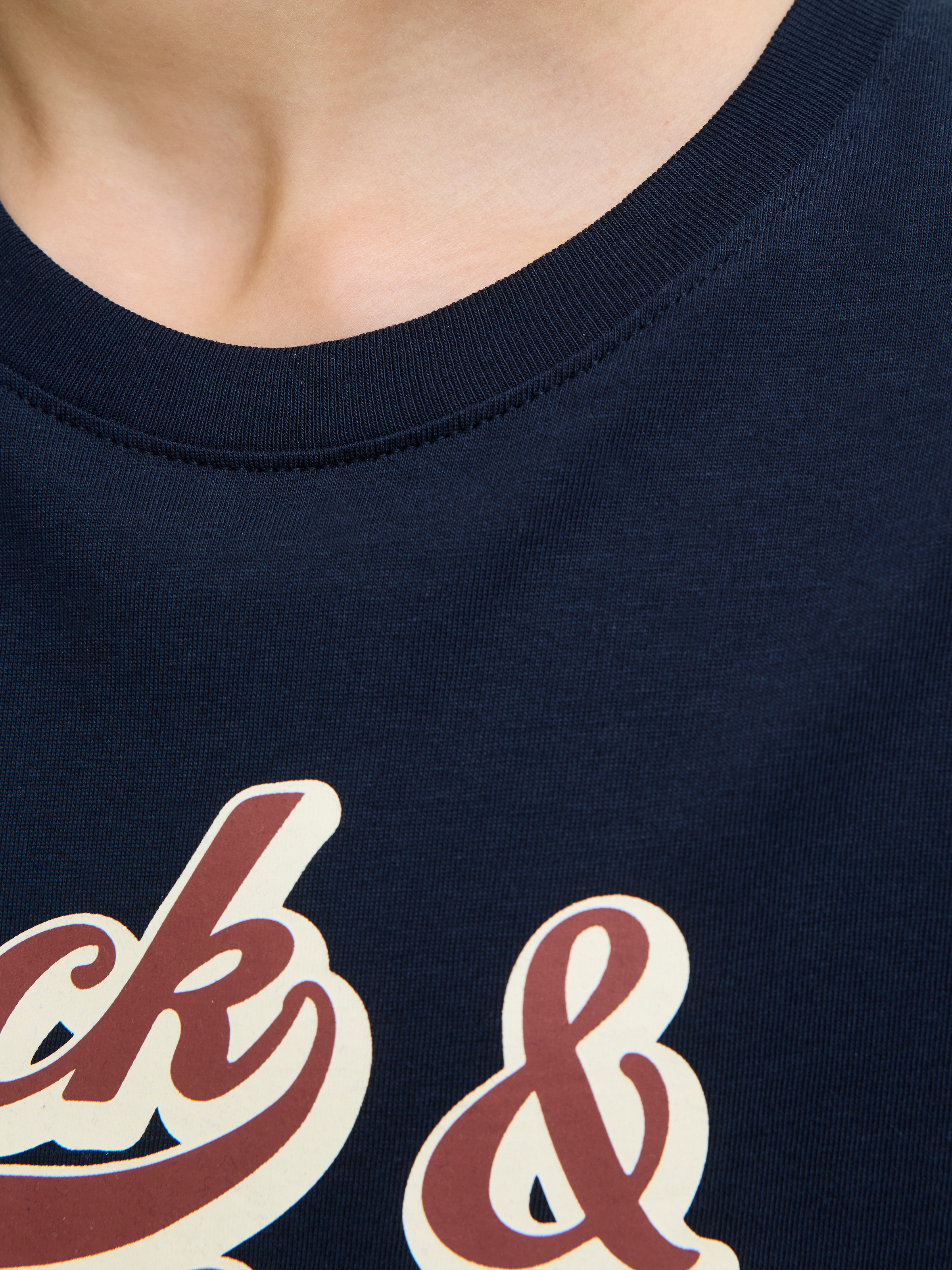 Jack & Jones Junior T-Shirt »JJELOGO TEE SS ONECK 2 COL AW25 NOOS JNR«