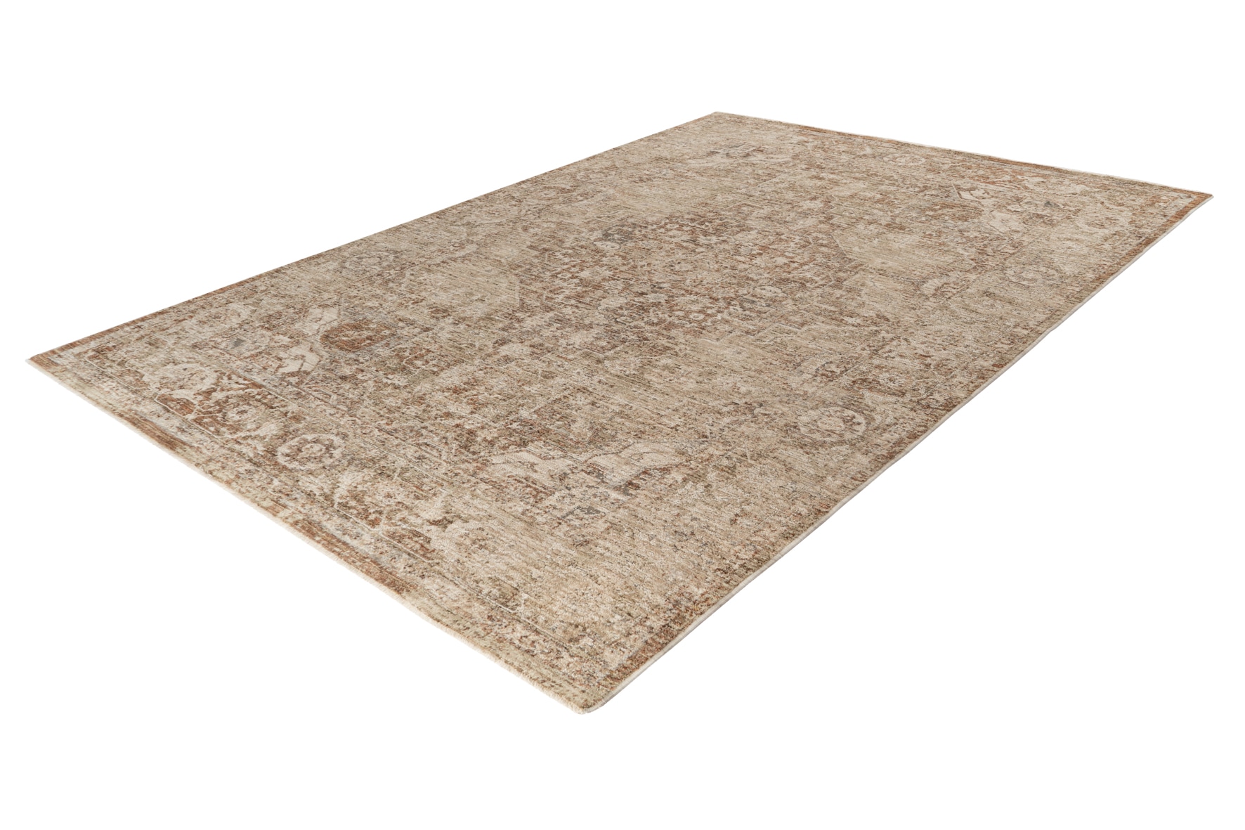 Obsession Teppich »My Everest 430« rechteckig 7 mm Höhe Orient-Optik, mit Fransen, Vintagedesign, Wohnzimmer, Schlafzimmer