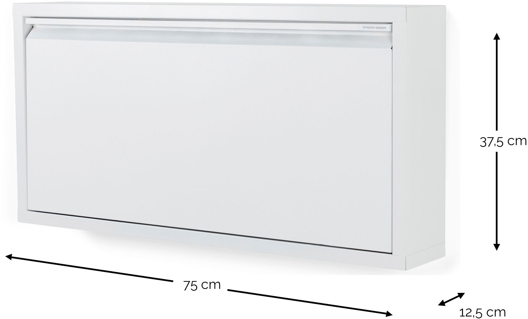 Spinder Design Schuhschrank »Billi« Metall, Breite 75 cm