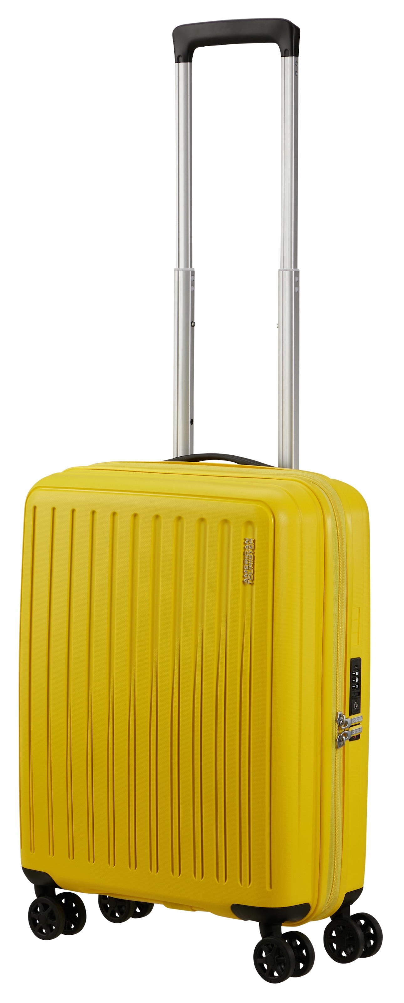 American Tourister® Hartschalen-Trolley »REJOY, verschiedene Größen und Farben«, 4 Rollen, Hartschalen-Koffer personalisierbar versenktes TSA-Schloss