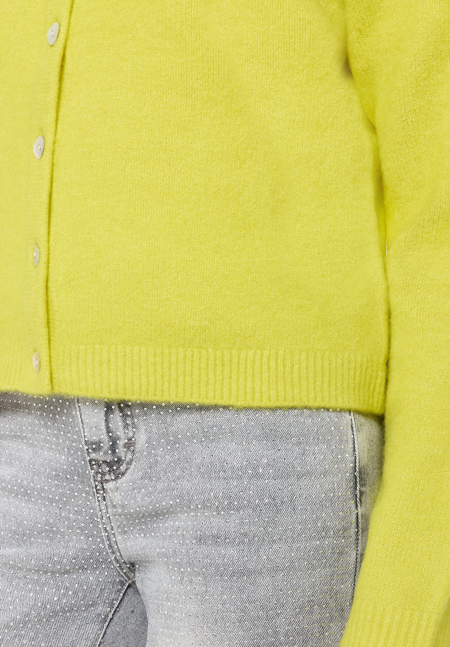 Cartoon Cardigan »Strick-Cardigan mit Rundhalsausschnitt«