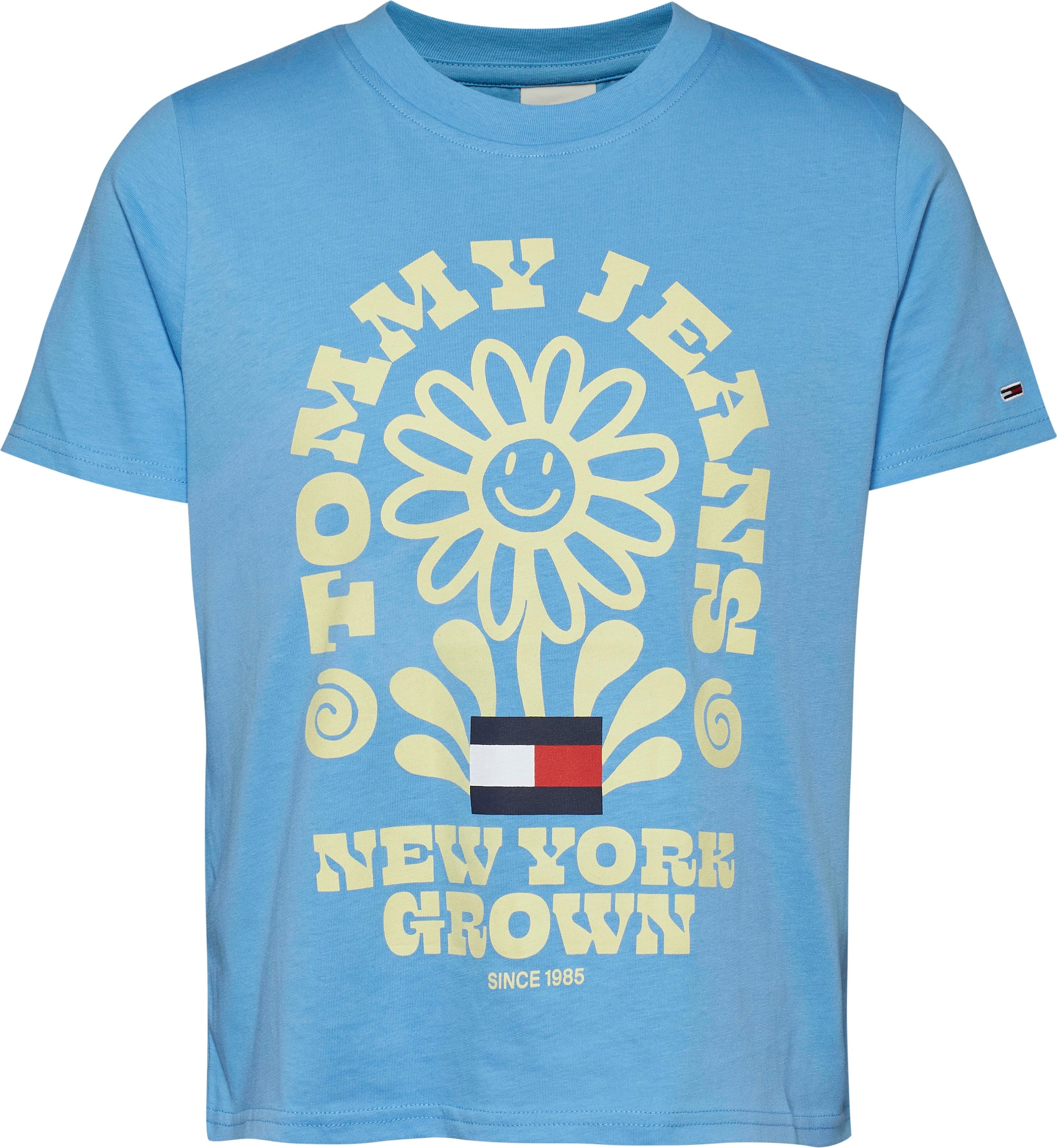 Tommy Jeans T-Shirt »TJW REG | HOMEGROWN UNIVERSAL Logodruck großflächigem 4 mit SS«, bestellen