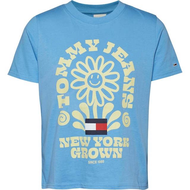 Tommy Jeans T-Shirt »TJW REG HOMEGROWN 4 SS«, mit großflächigem Logodruck  bestellen | UNIVERSAL
