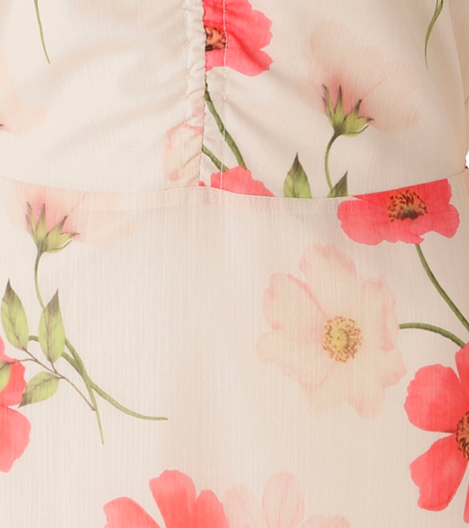 Aniston CASUAL Maxikleid mit farbharmonischen Blumen bedruckt - NEUE KOLLEKTION