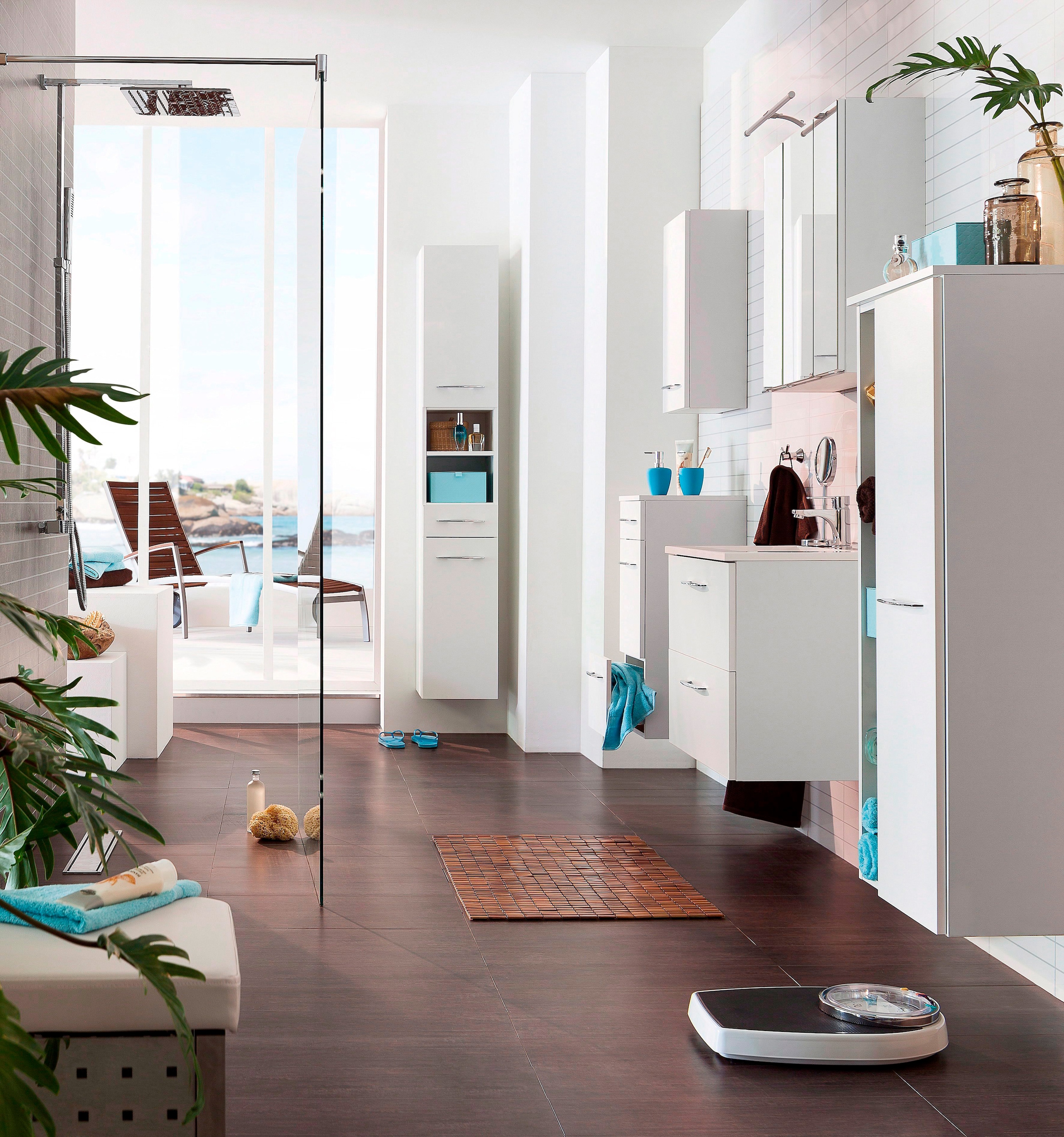 welltime Waschtisch »Portofino« mit Soft-Close-Funktion