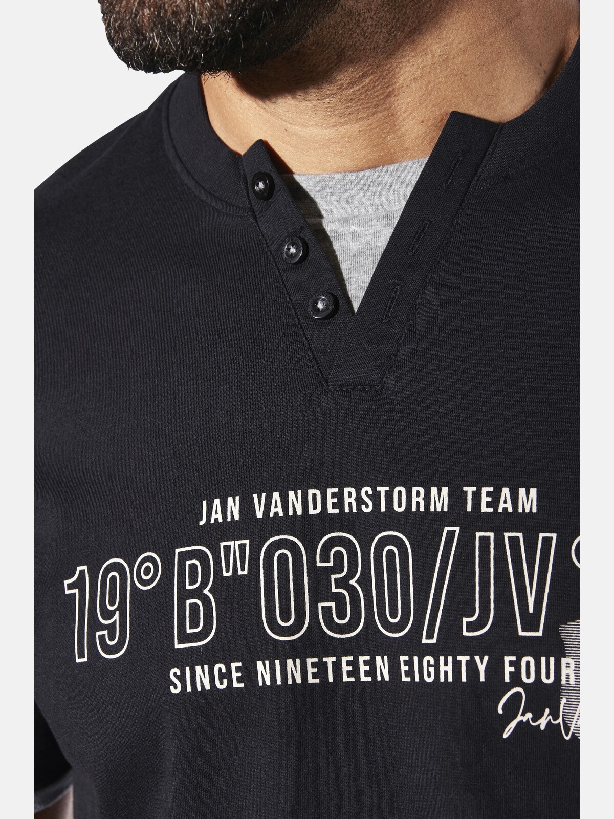 Jan Vanderstorm T-Shirt »T-Shirt LARSBERG«