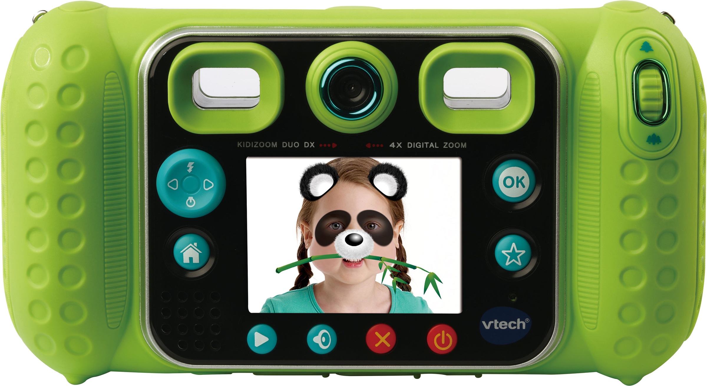 Vtech® Kinderkamera »Kidizoom Duo DX, grün«, 5 MP, inklusive Kopfhörer bei